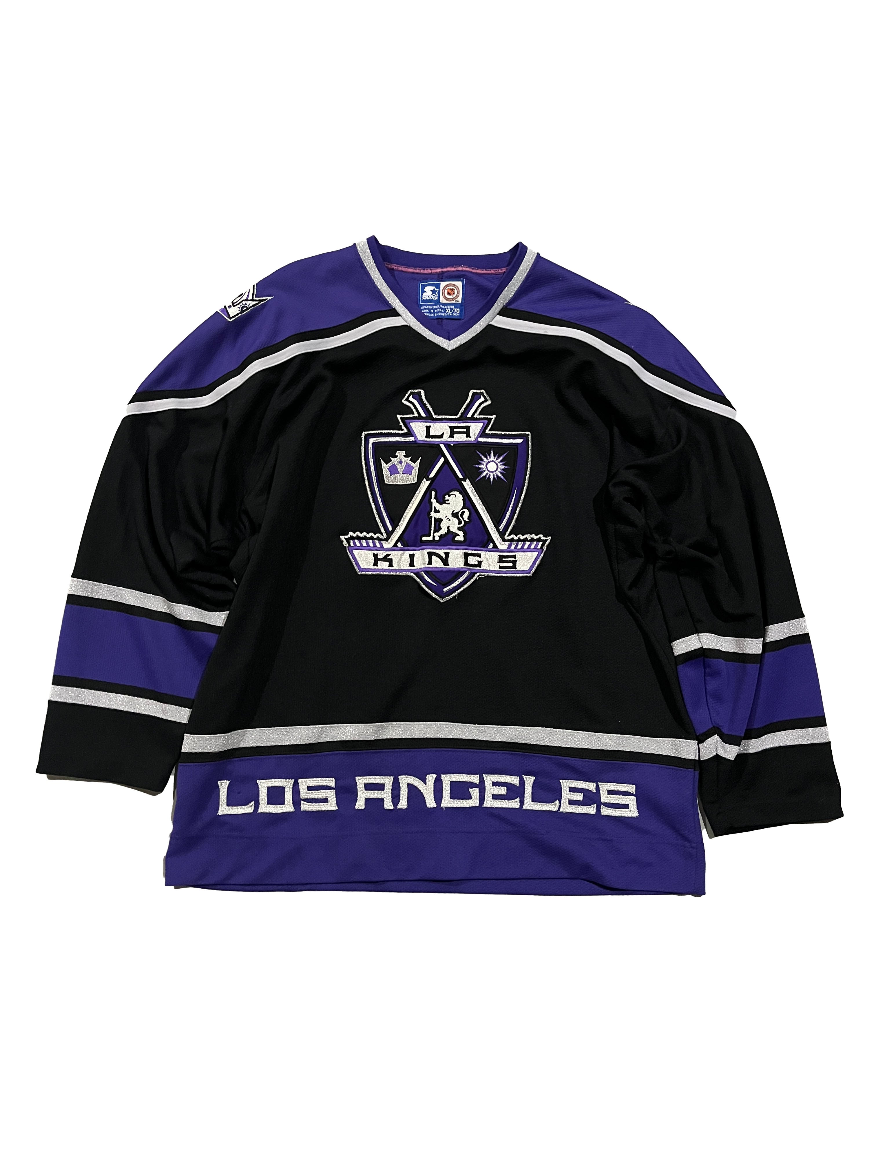 Authentic Rare Vintage Starter NHL Los Angeles Kings Hockey Jersey