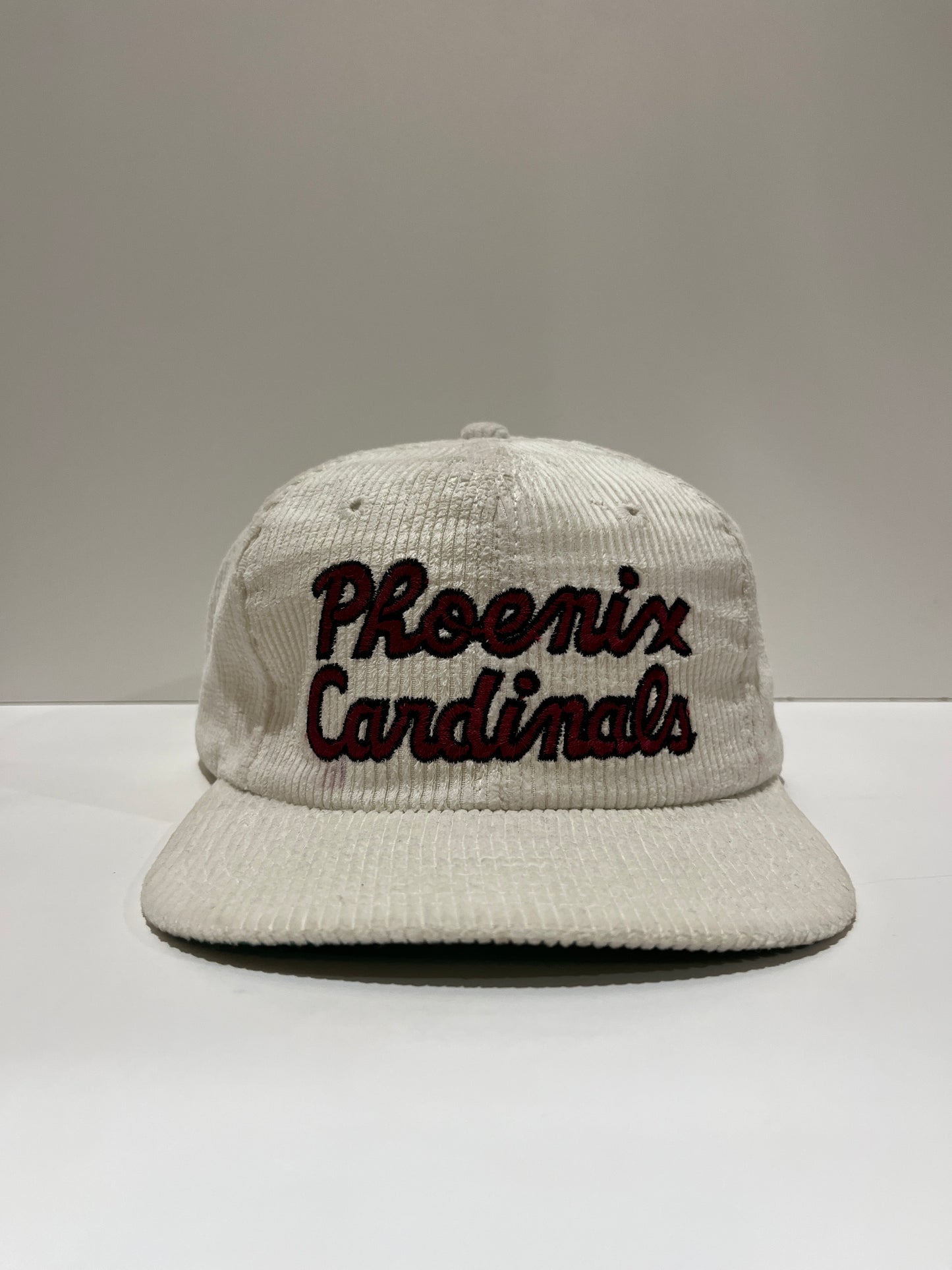 Vintage Starter Phoenix Cardinals Corduroy Snapback Hat