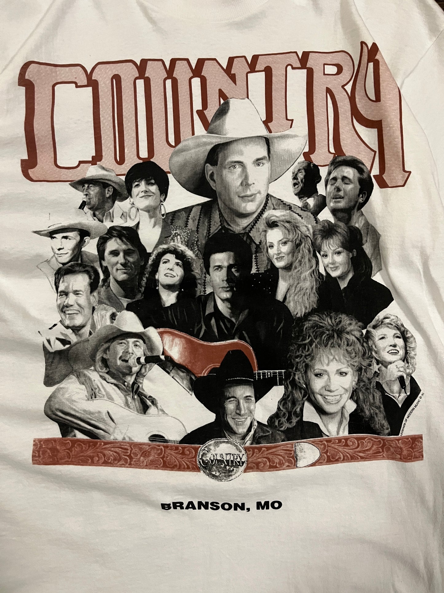 Vintage 90's Country Legends Of Modern Music Tee