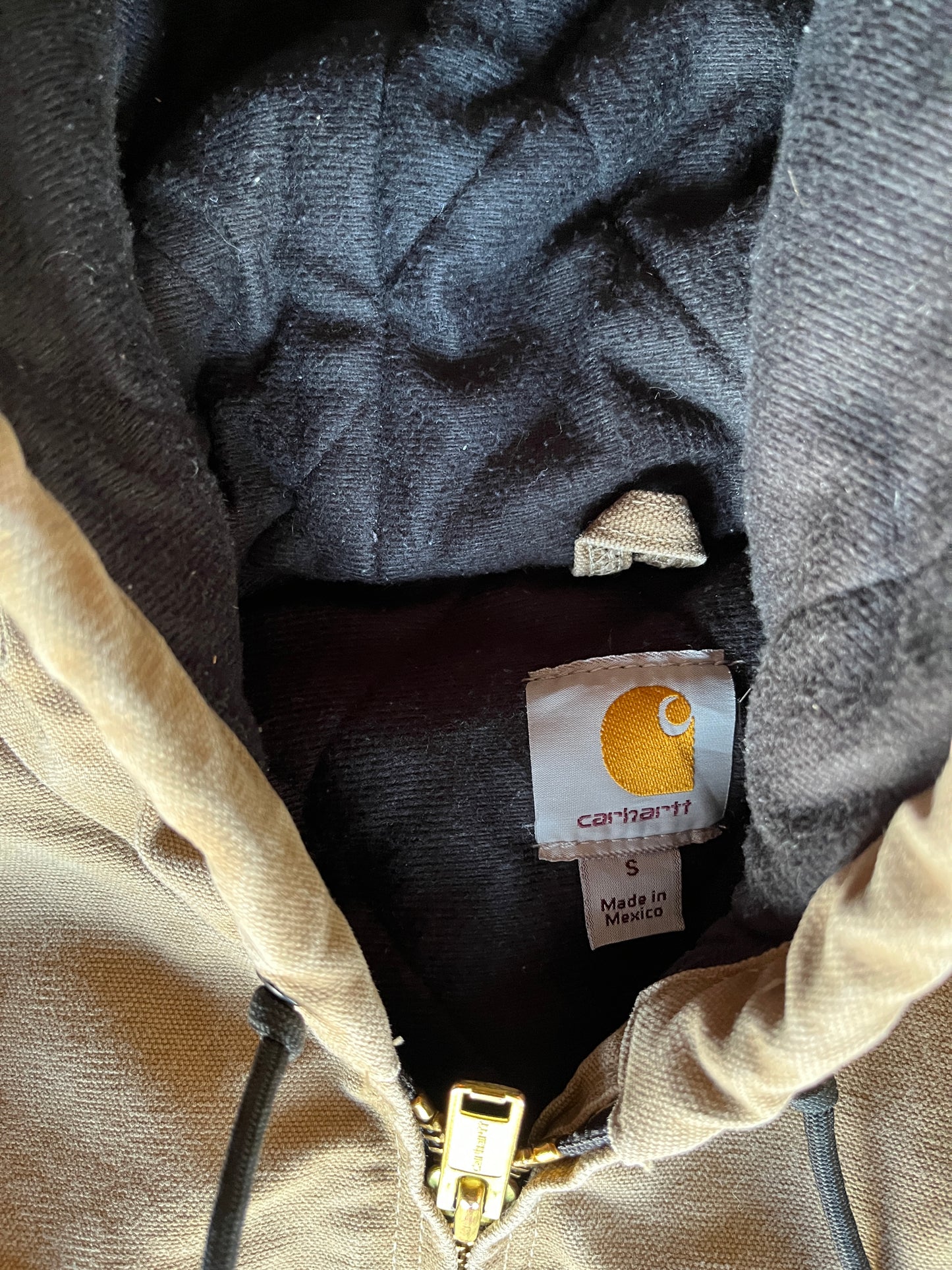 Vintage Carhartt Quilt Lined Hood Jacket