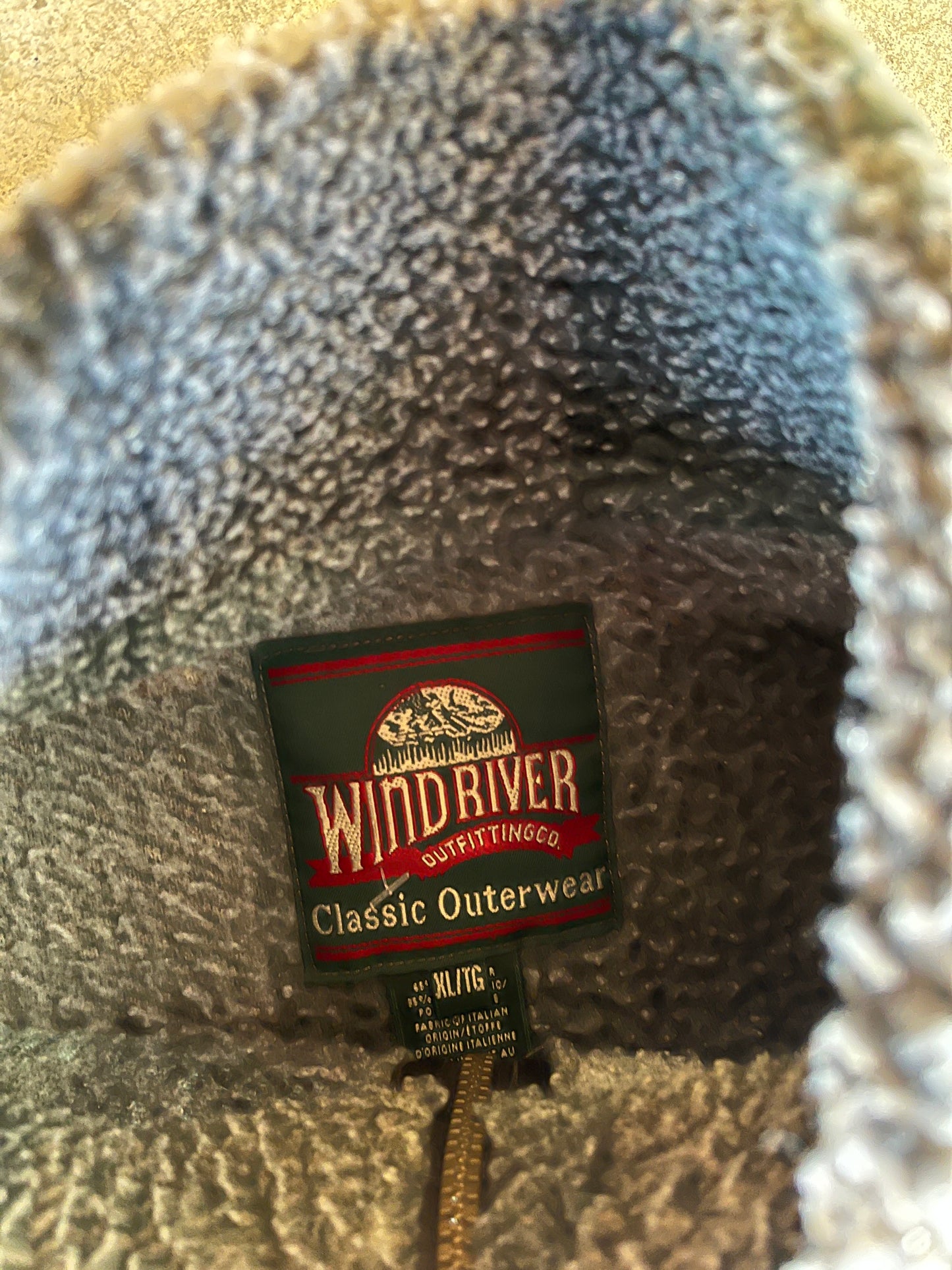 Vintage Windriver Teddy Fleece Jacket