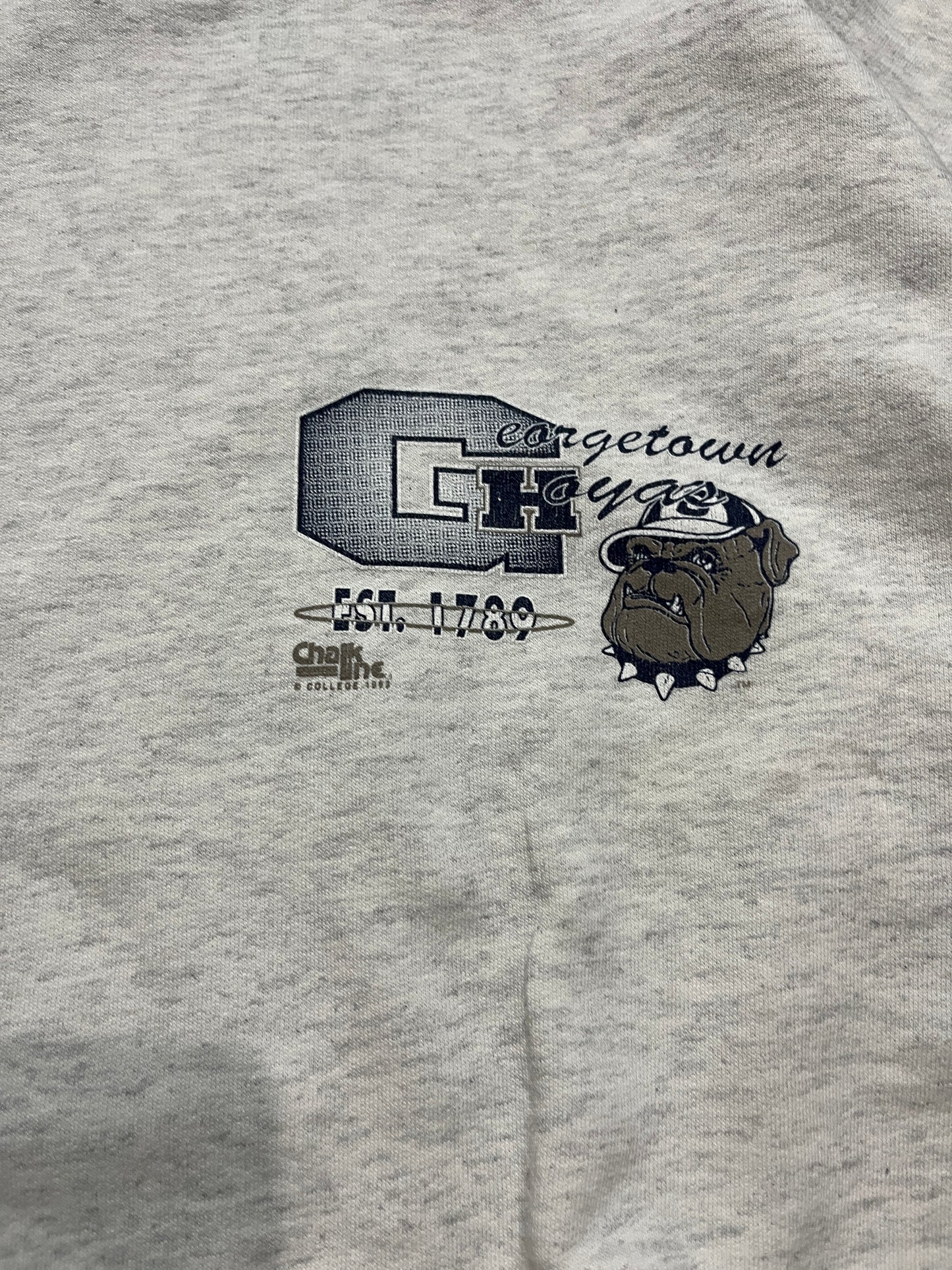 Vintage 90's Chalk Line Georgetown Hoyas Hoodie