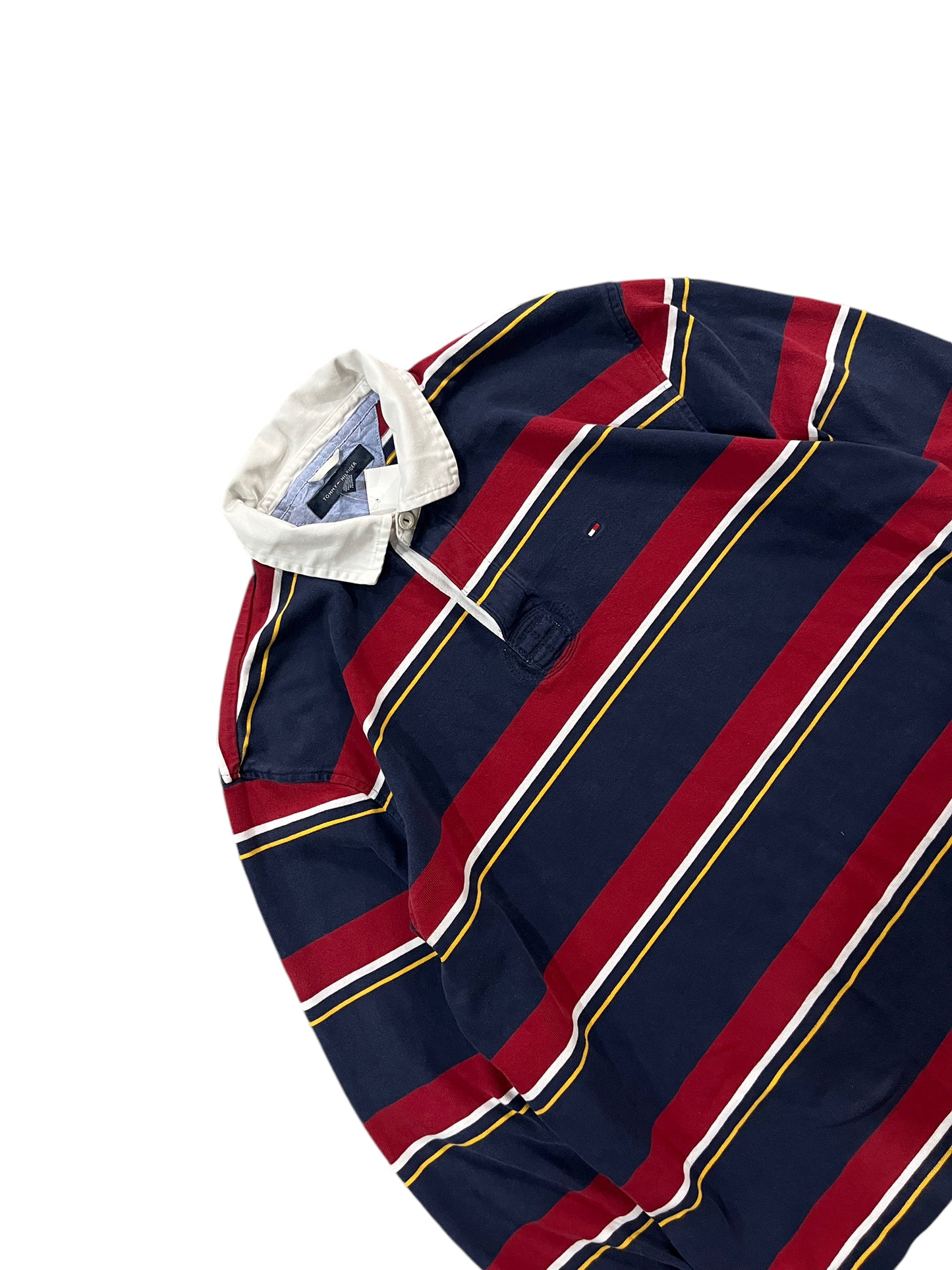 Y2k Tommy Hilfiger Half Button Up Long Sleeves