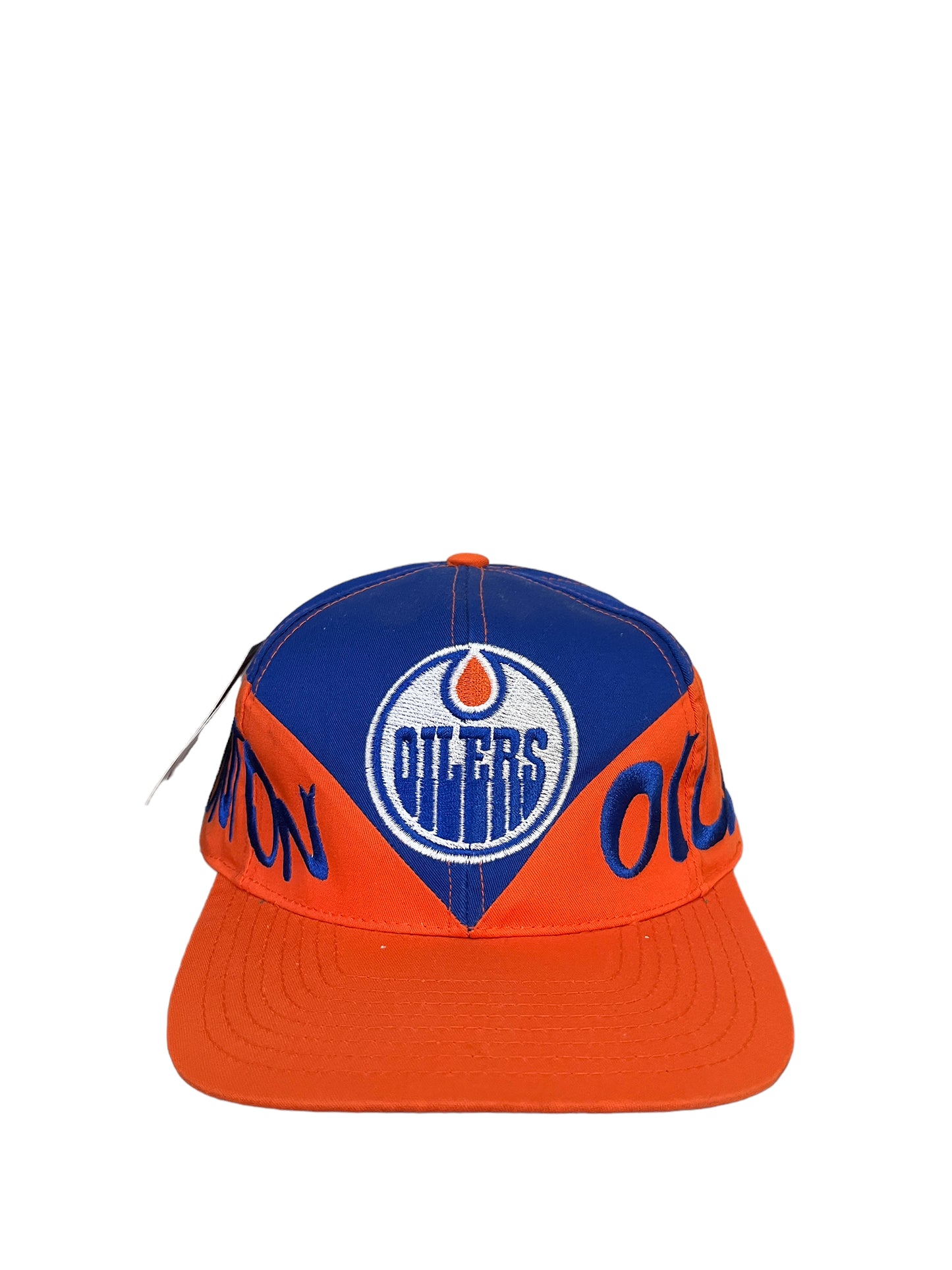 Vintage Logo 7 Edmonton Oilers Snapback