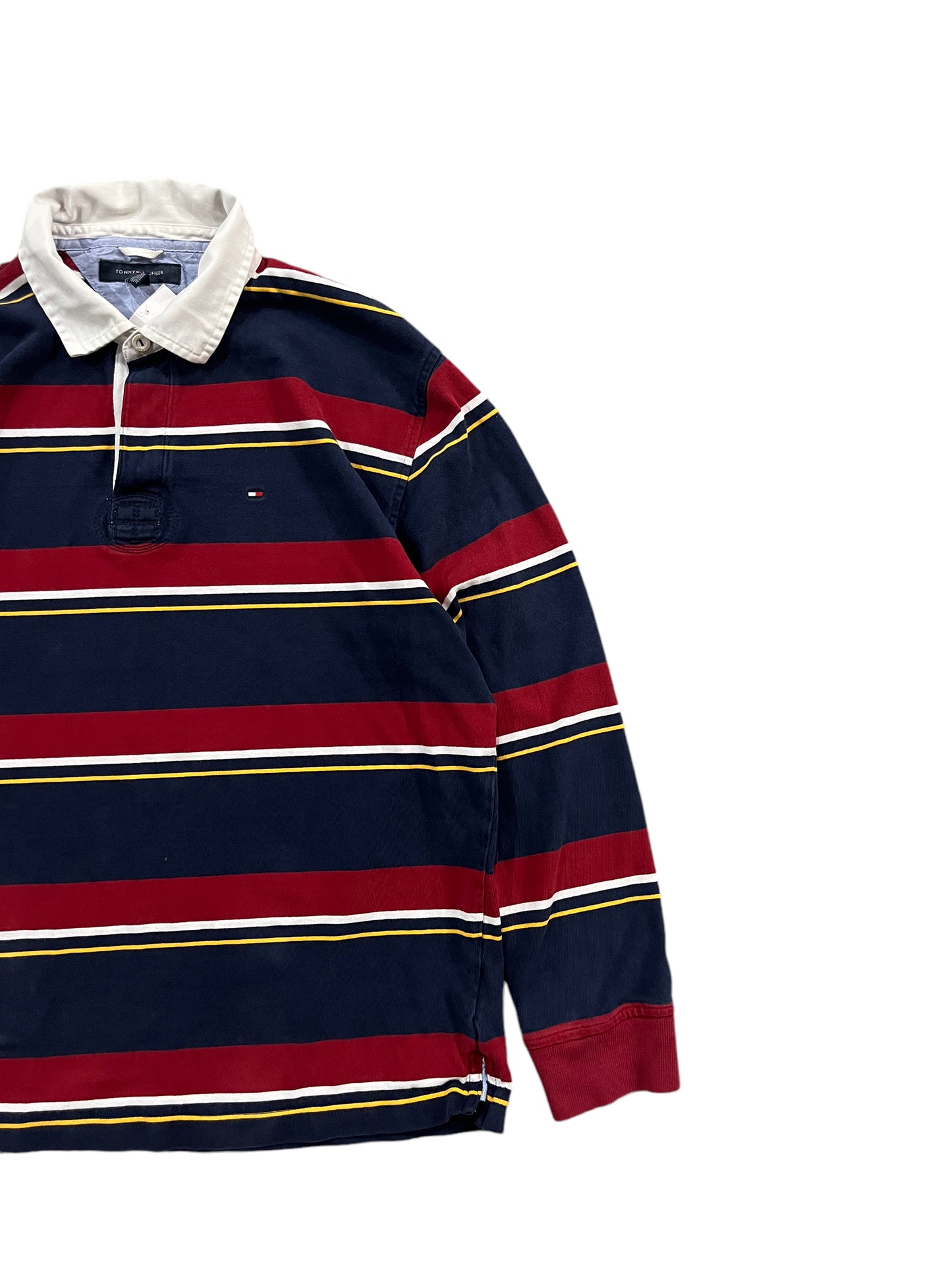 Y2k Tommy Hilfiger Half Button Up Long Sleeves