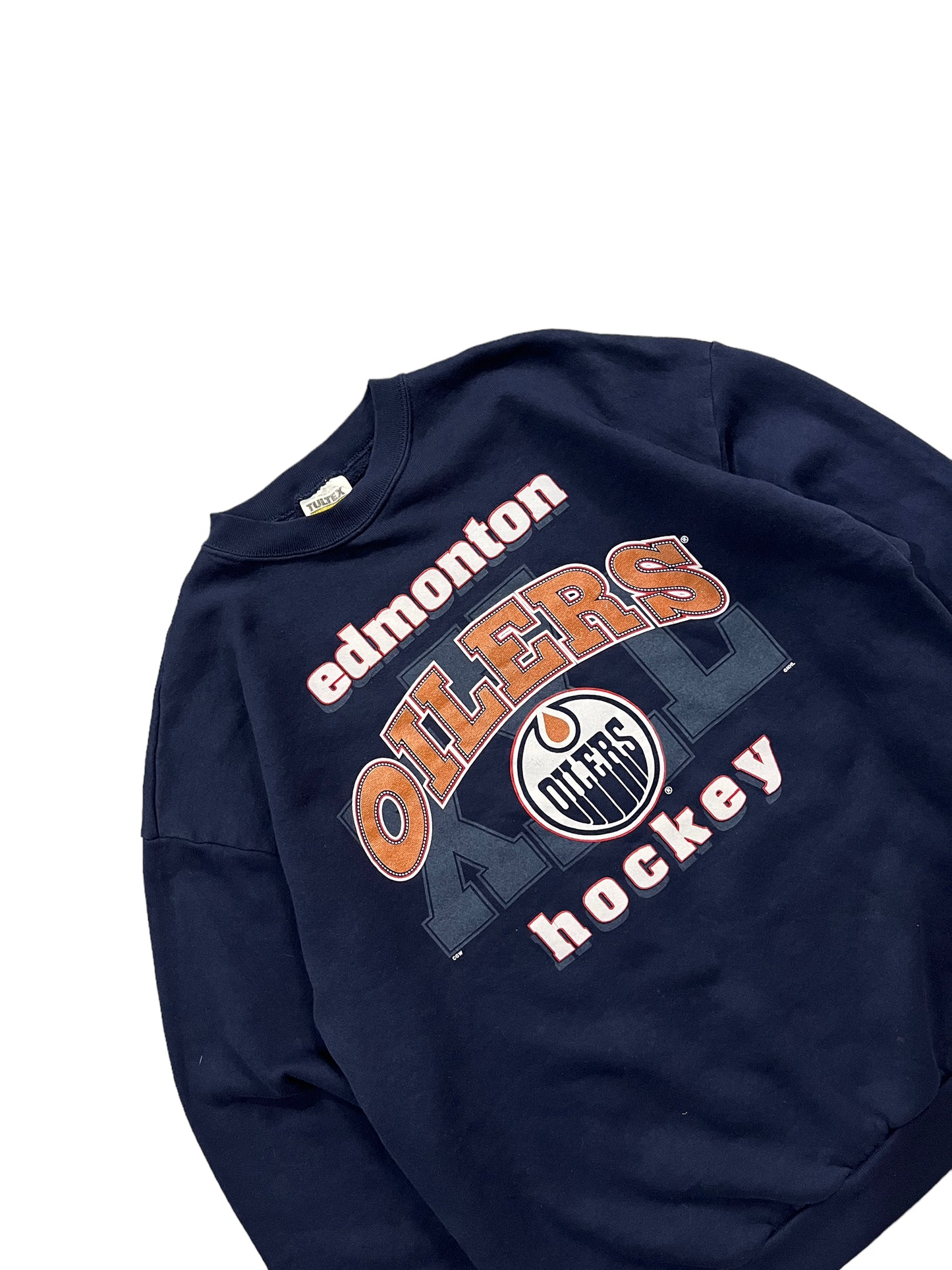 Vintage 90's Tultex Edmonton Oilers Sweater