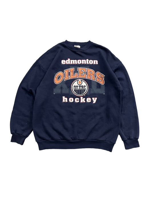Vintage 90's Tultex Edmonton Oilers Sweater
