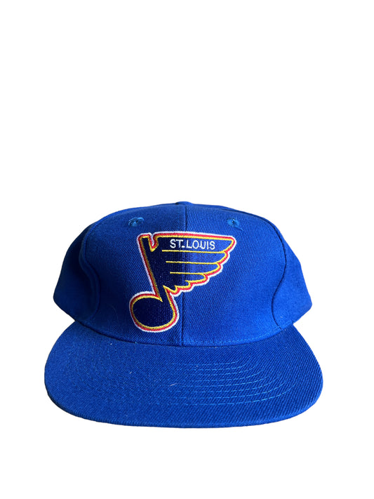 Vintage St Louis Blues Snapback Hat