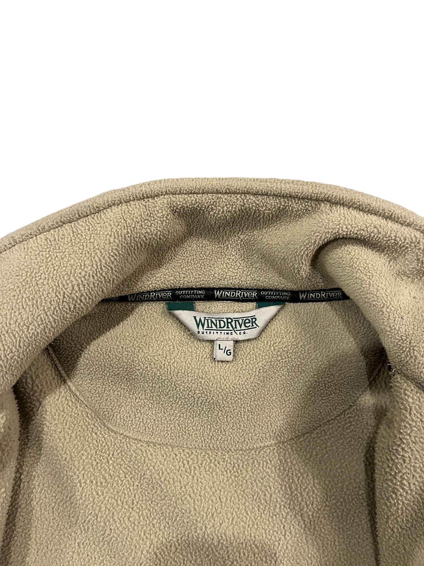 Vintage Windriver Fleece Zip Up Jacket