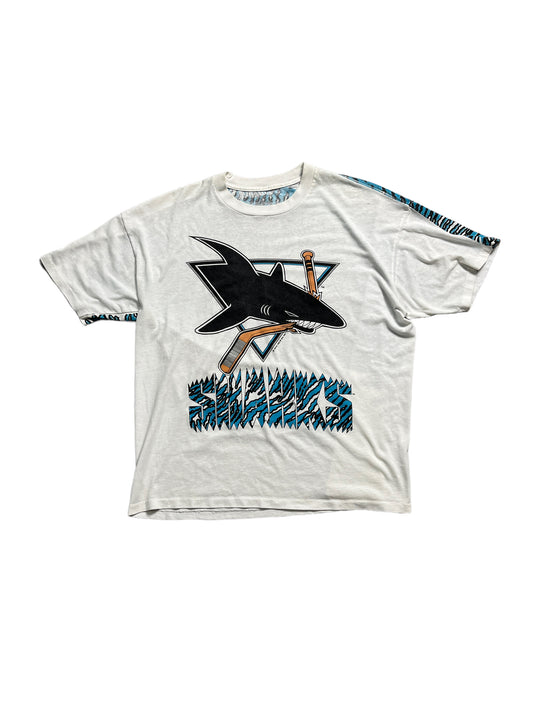 Vintage 90's San Jose Sharks Tee