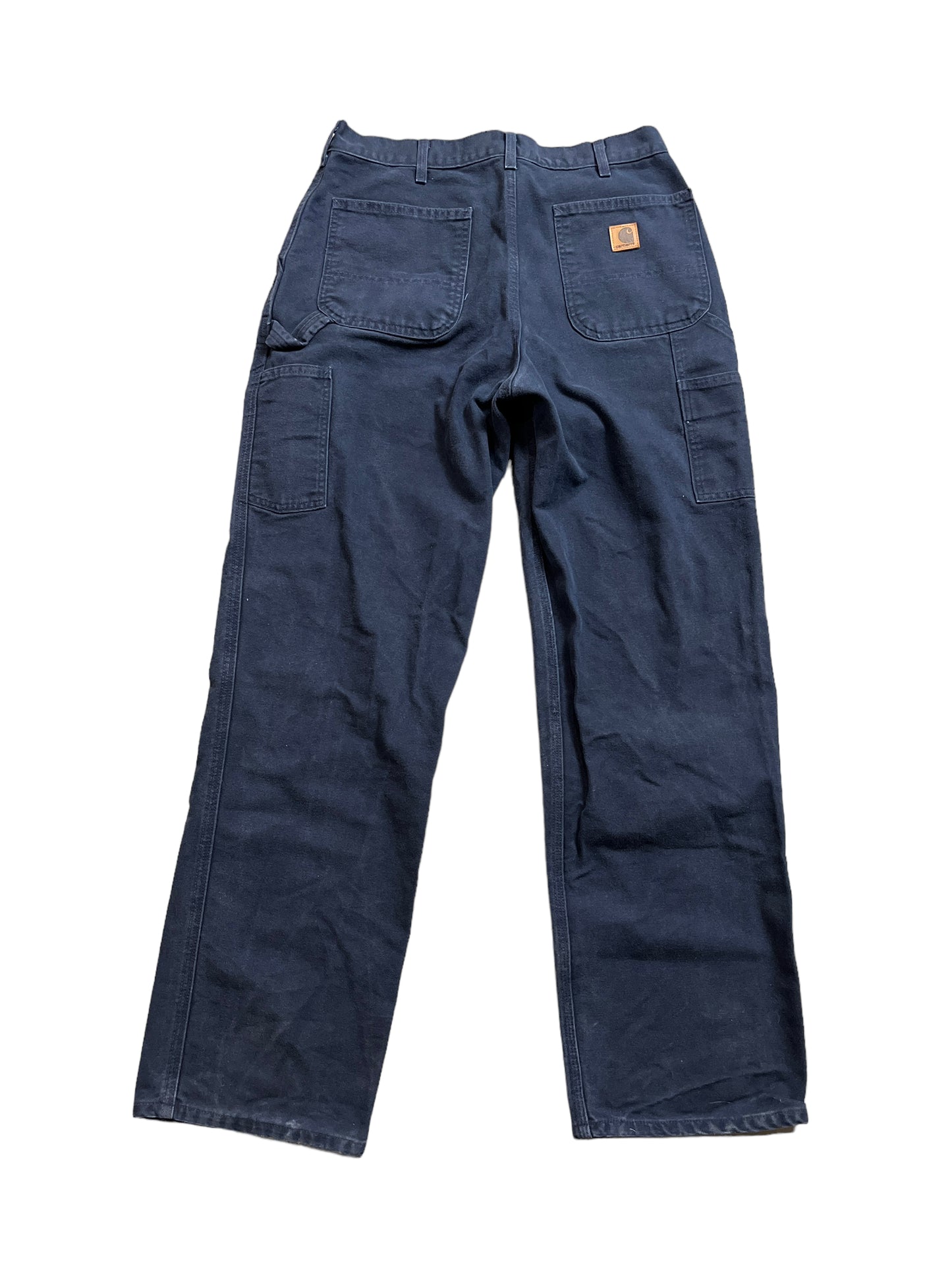 Vintage Carhartt Relaxed Pants Dark Blue - 34