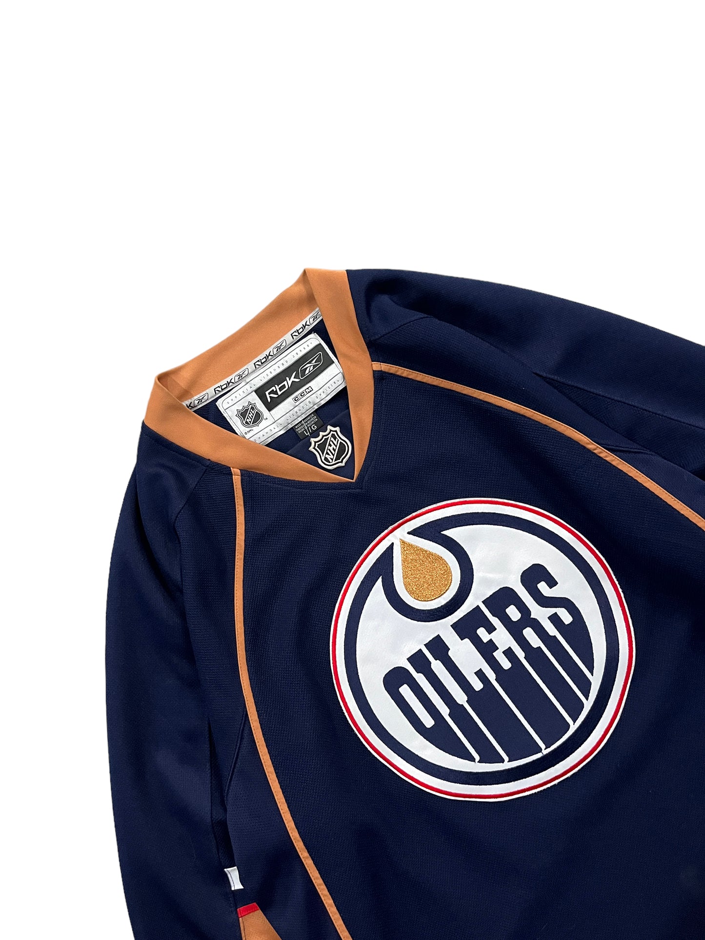 NHL CCM Reebok Edmonton Oilers Jersey