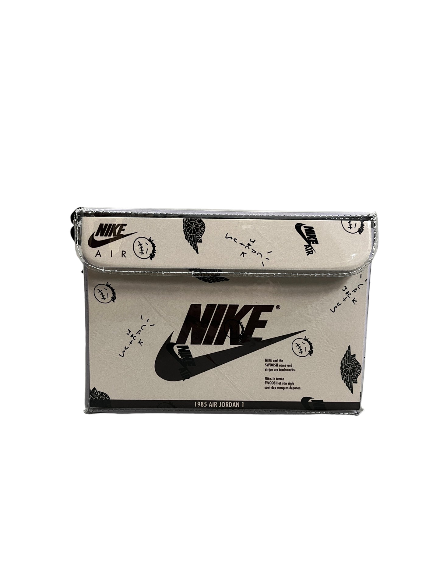 Custom Handmade Nike Box Bag - Medium (Black)