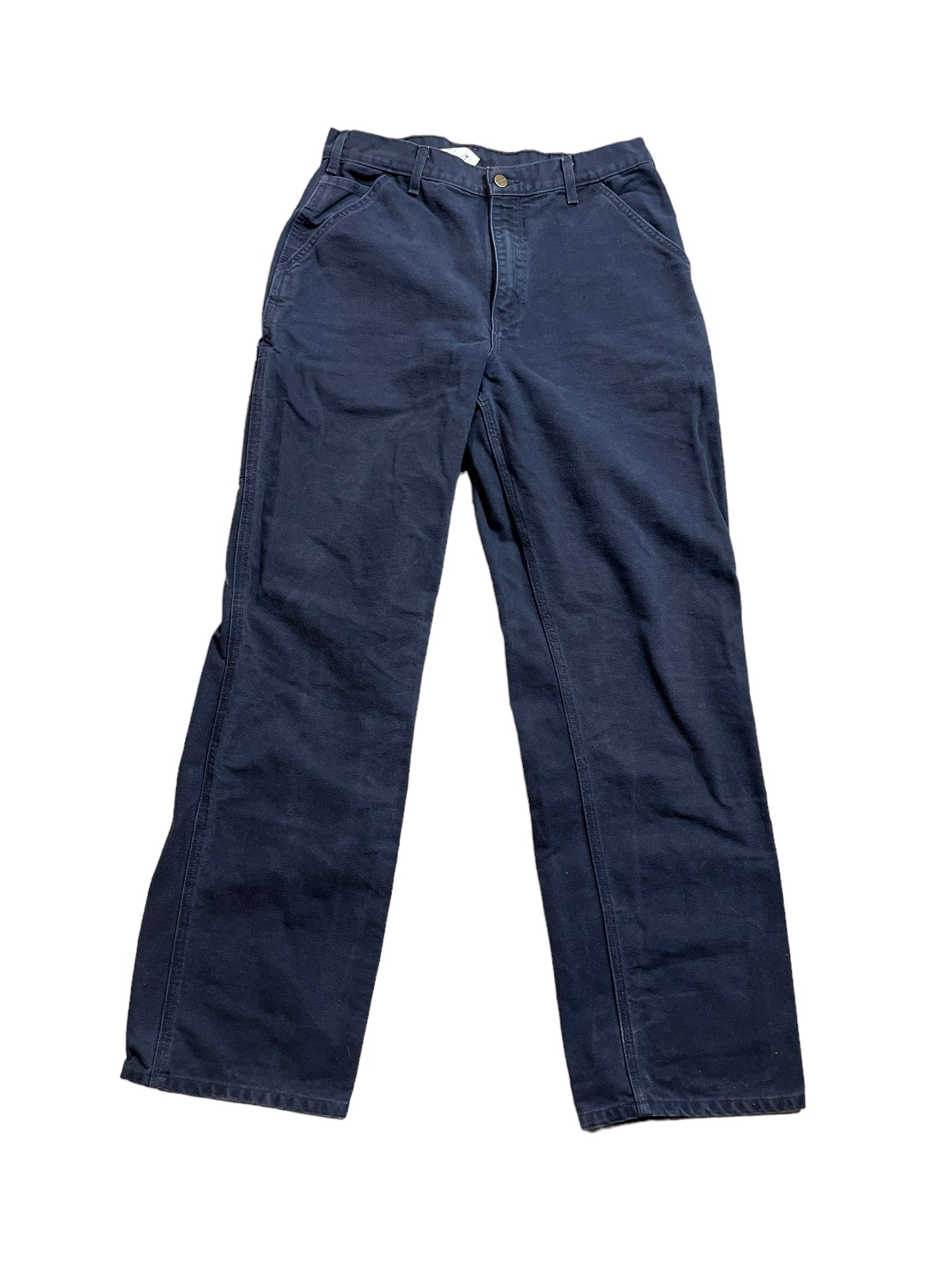 Vintage Carhartt Relaxed Pants Dark Blue - 34