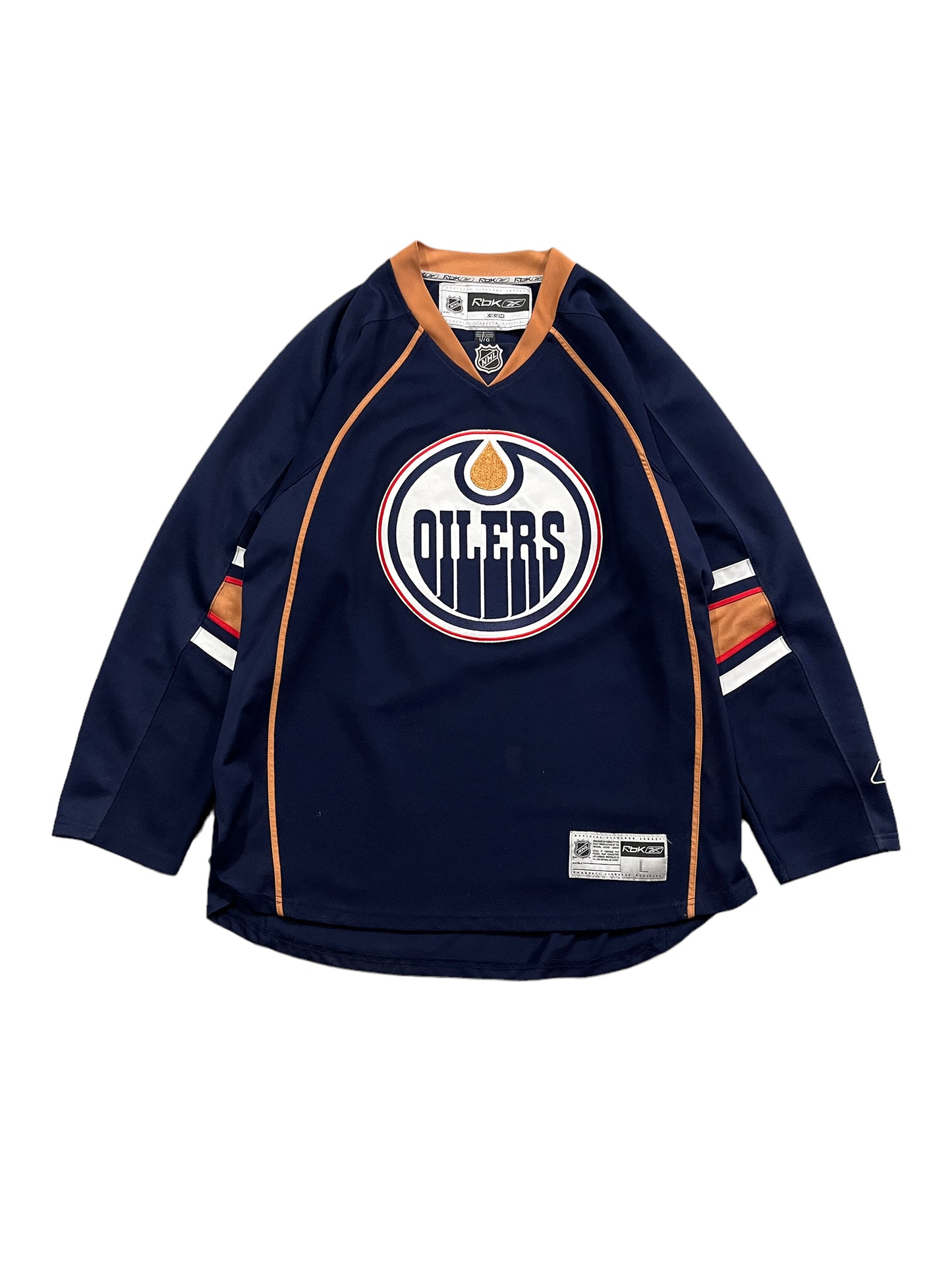 NHL CCM Reebok Edmonton Oilers Jersey