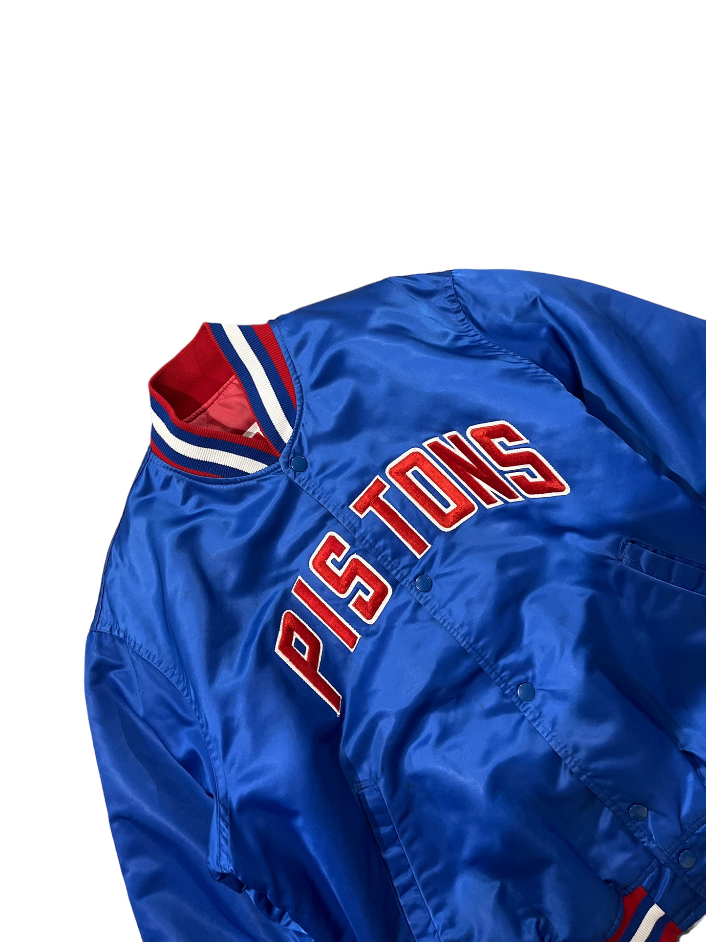 Vintage Starter Detroit Pistons Satin Jacket