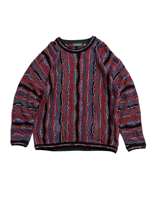 Vintage Tundra 3d Knit Sweater