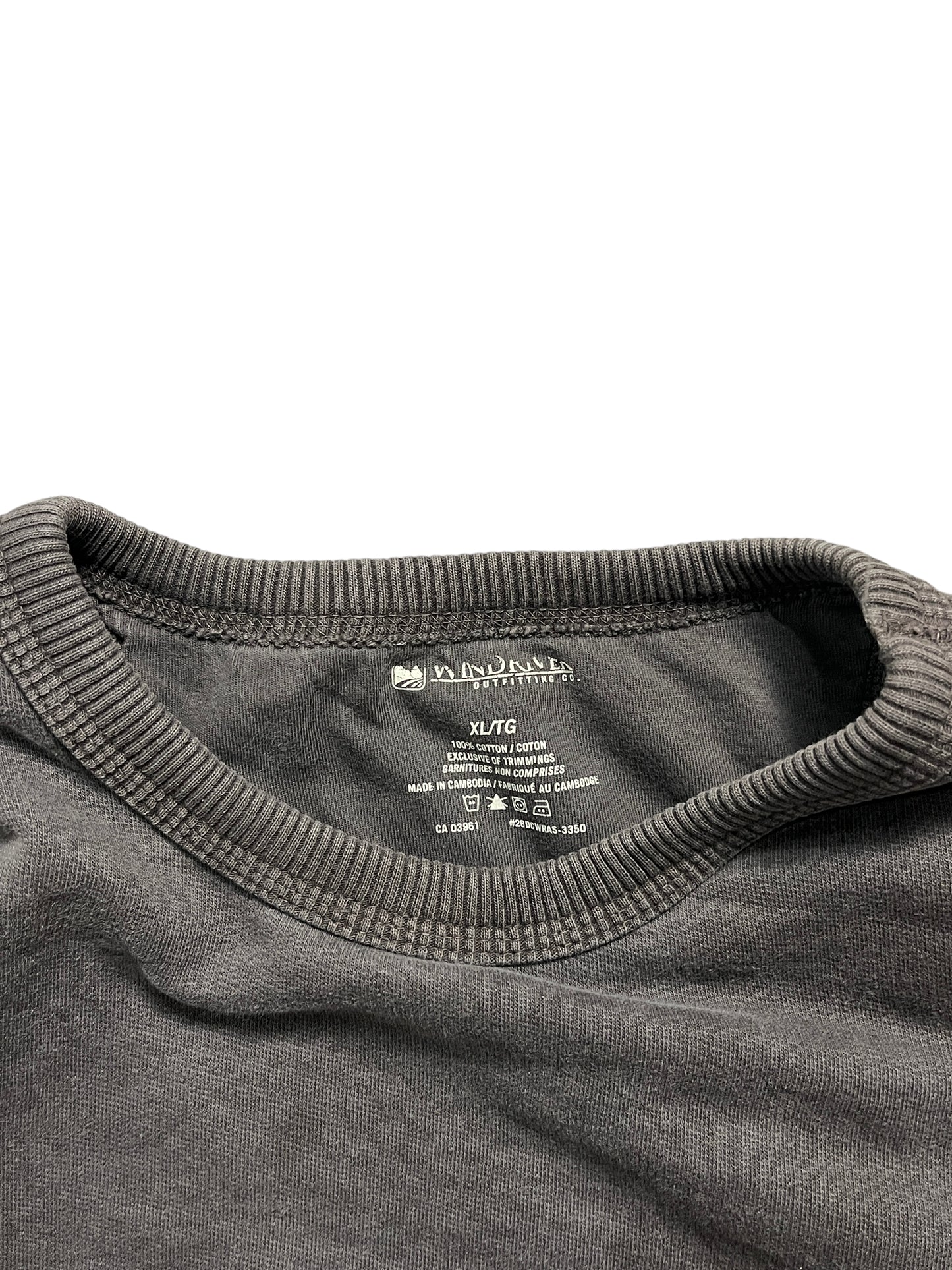 Vintage Windriver Sweater Faded Grey