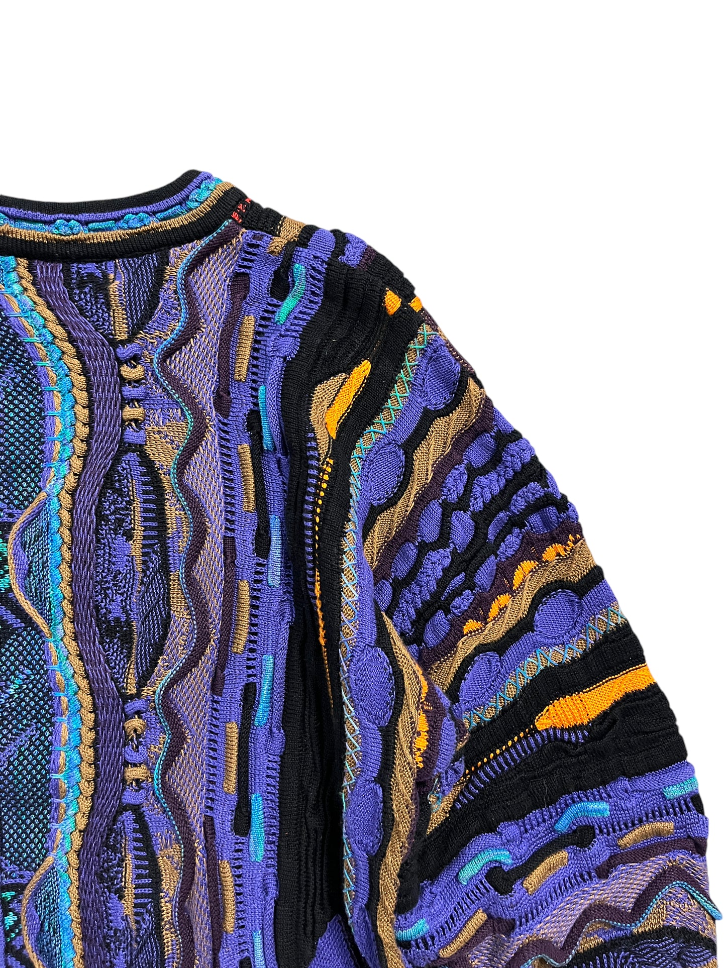 Rare Vintage Tundra 3d Knit Sweater