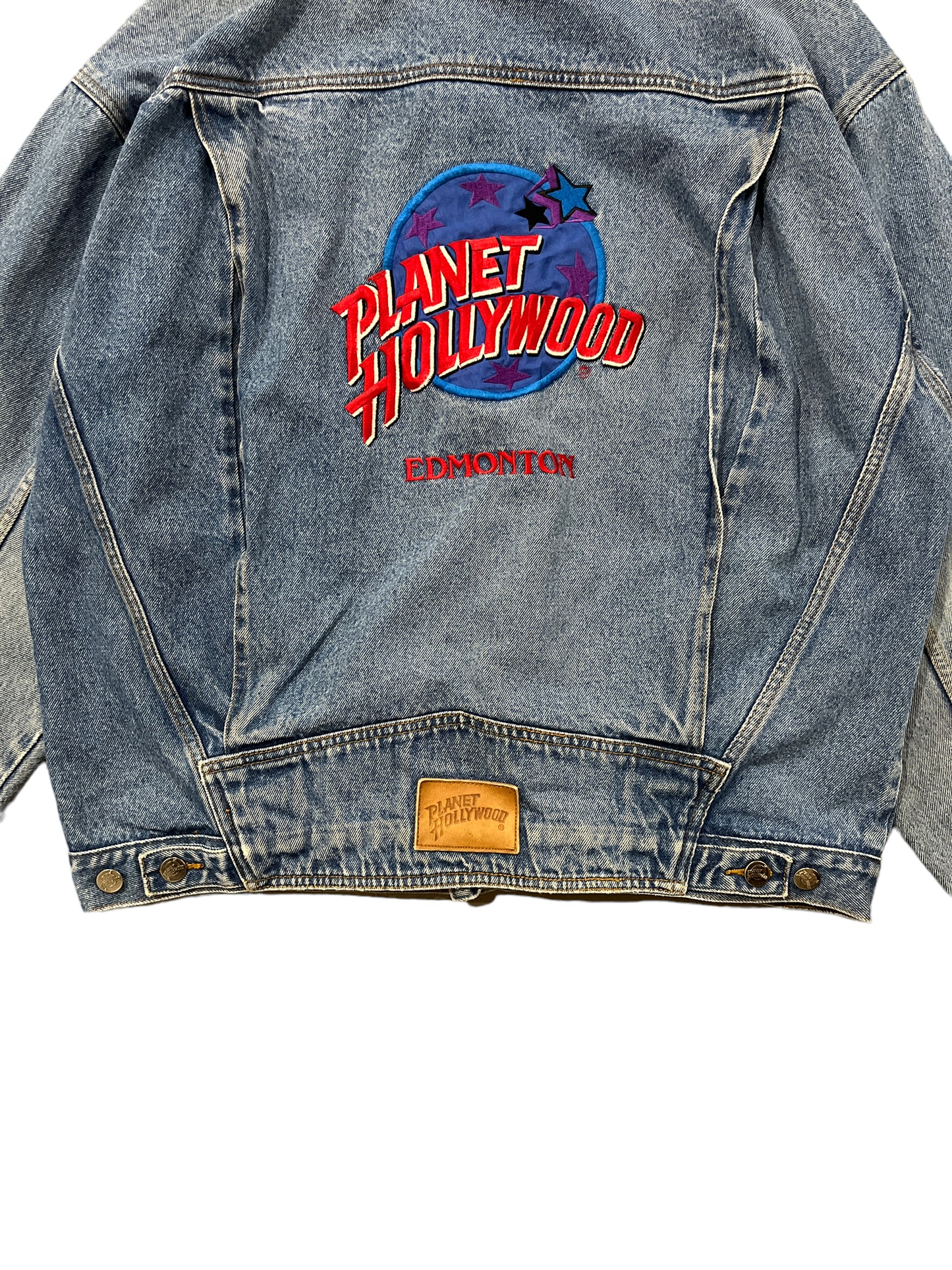 Vintage Planet Hollywood Denim Jacket