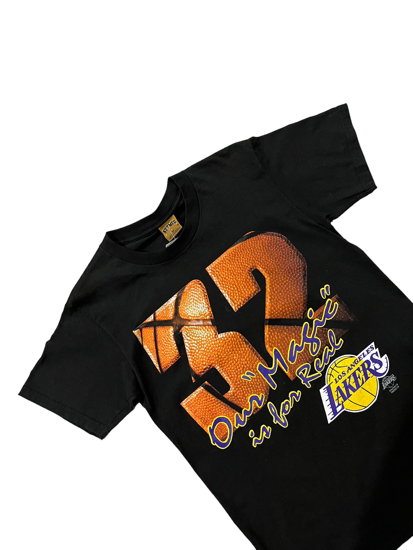 Vintage 90's Nutmeg LA Lakers Magic Johnson Tee