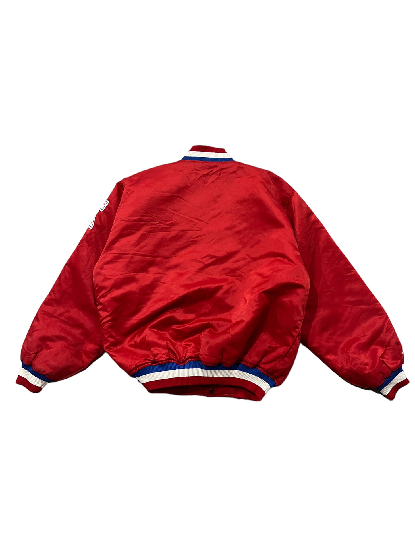 Vintage Hardwood Classics Philadelphia 76ers Satin Jacket