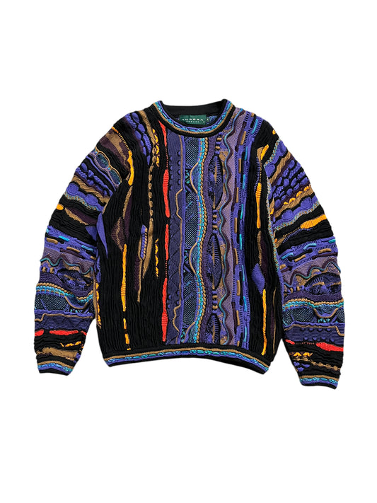 Rare Vintage Tundra 3d Knit Sweater