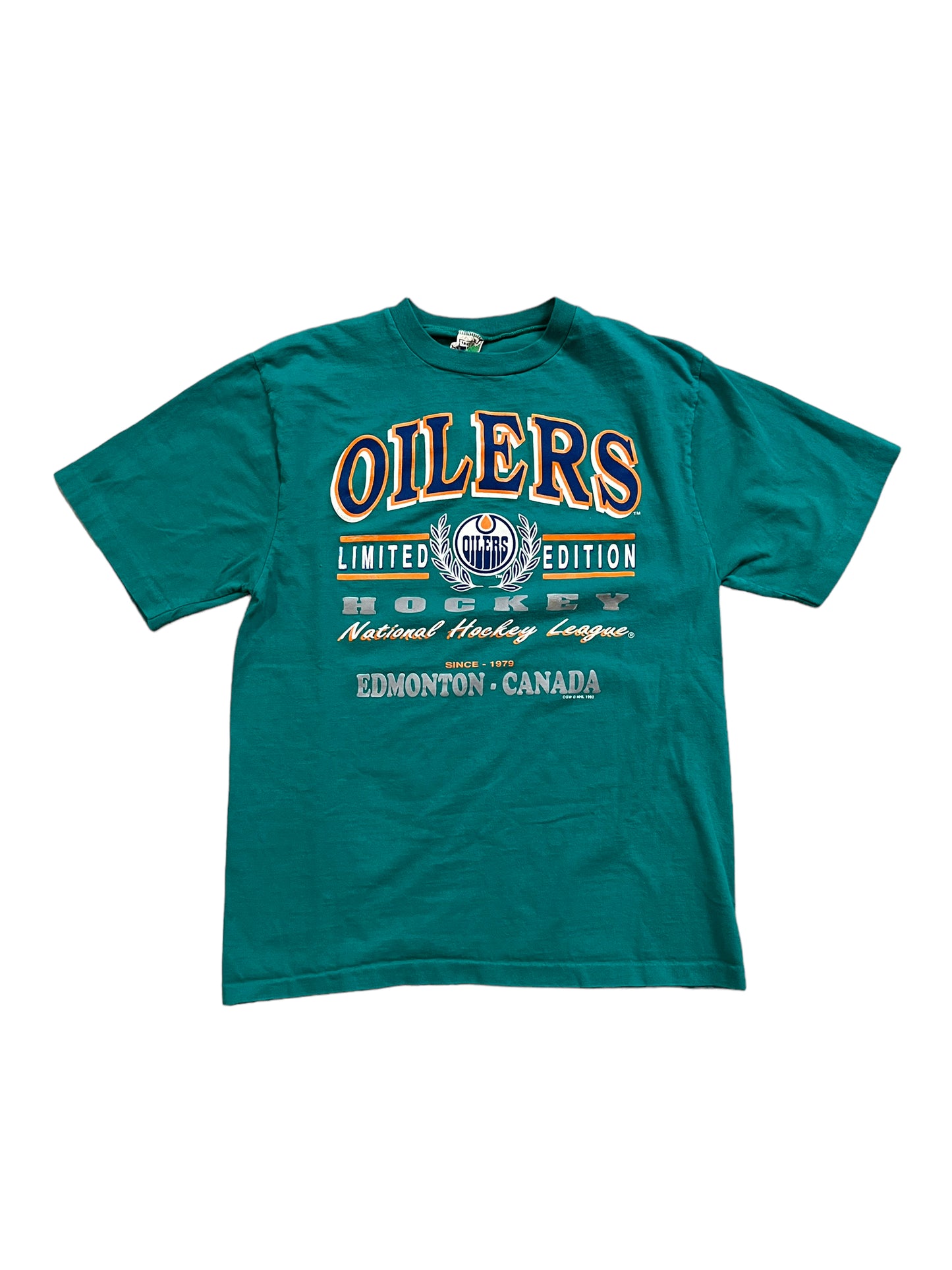 Vintage 90's Limited Edition Edmonton Oilers Tee