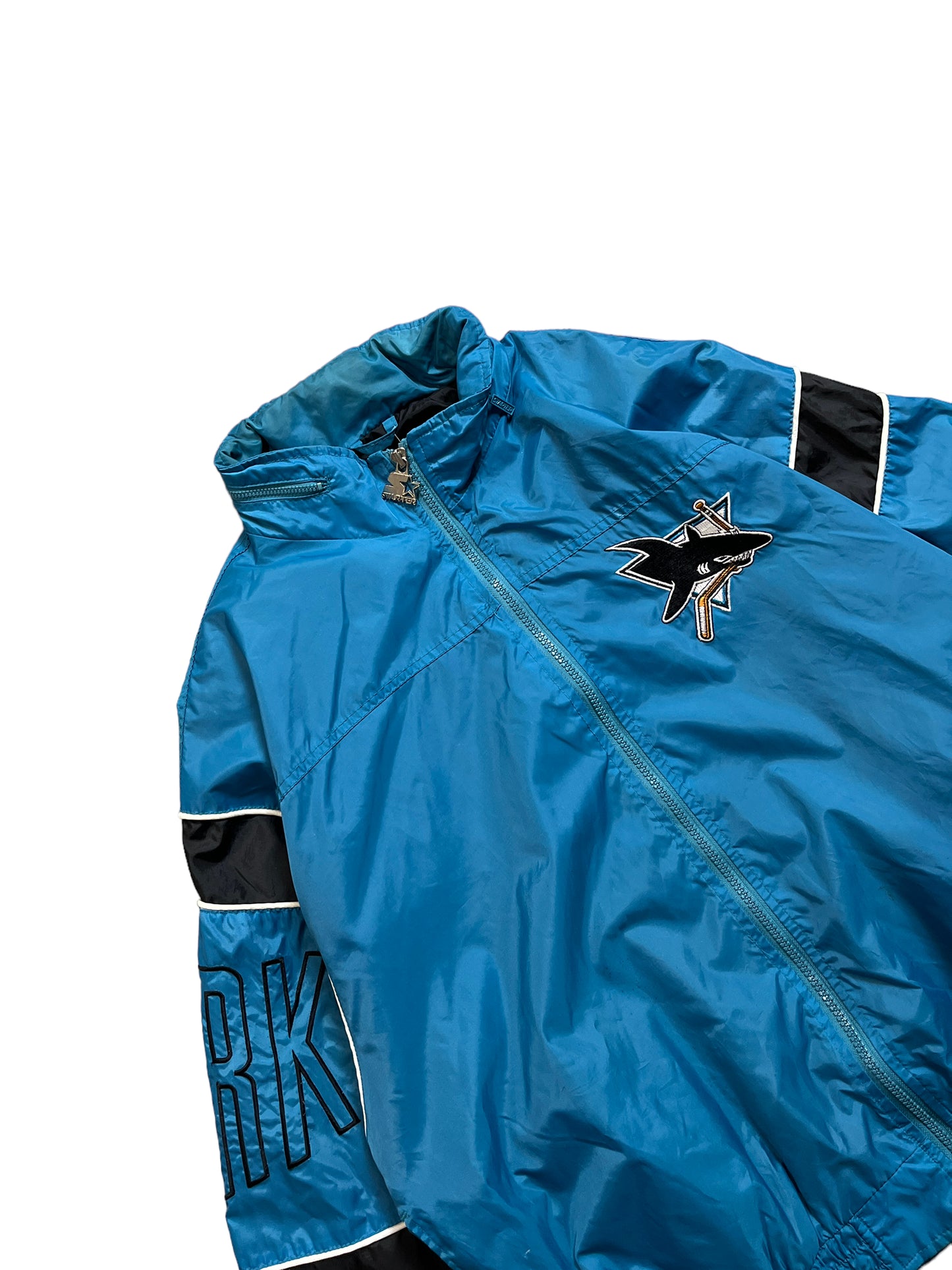 Vintage Starter San Jose Sharks Windbreaker Jacket