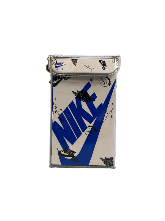 Custom Handmade Nike Box Bag - Small (Blue)
