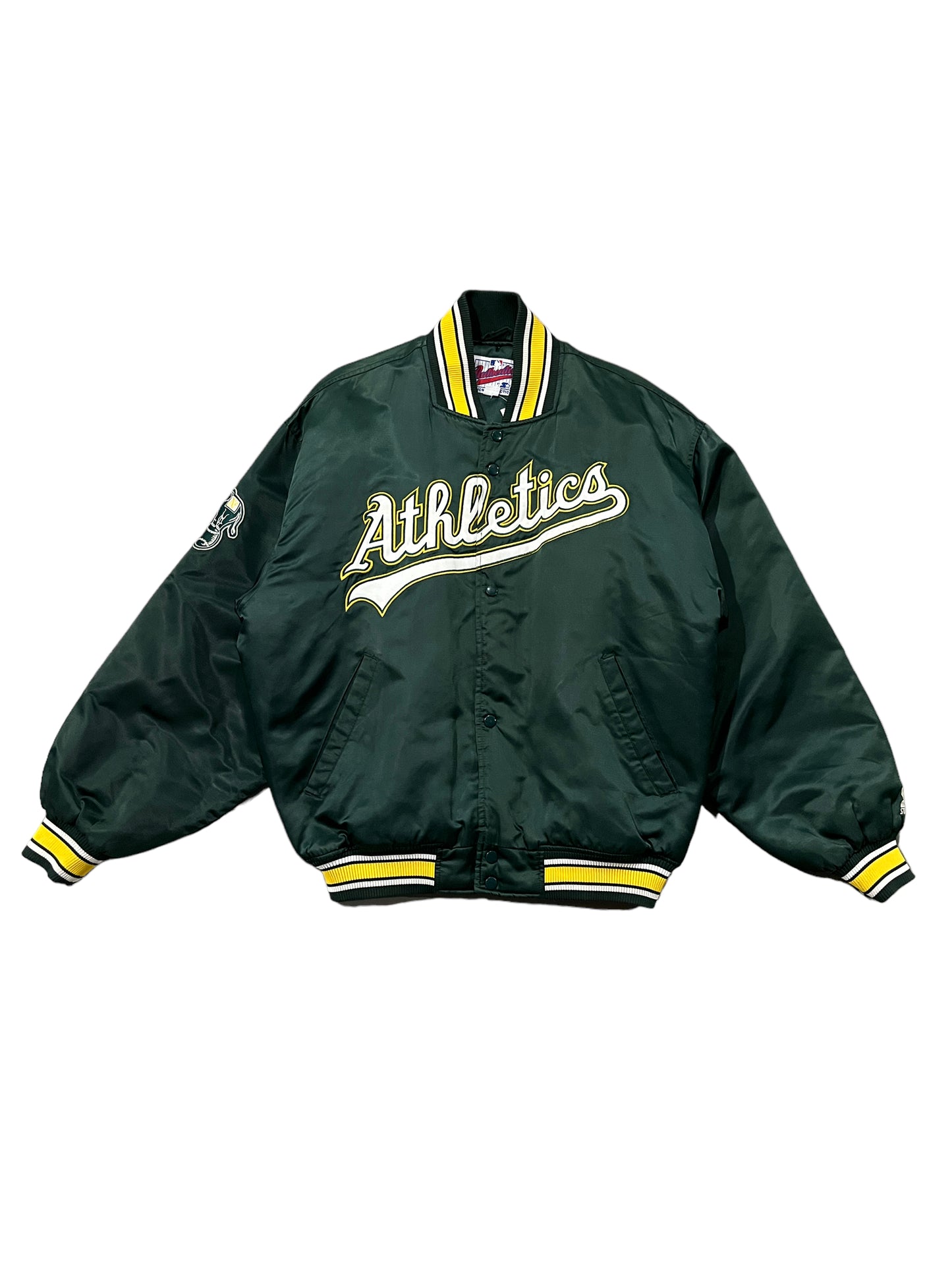 Rare Vintage Starter Oakland Athletics Diamond Collection Jacket