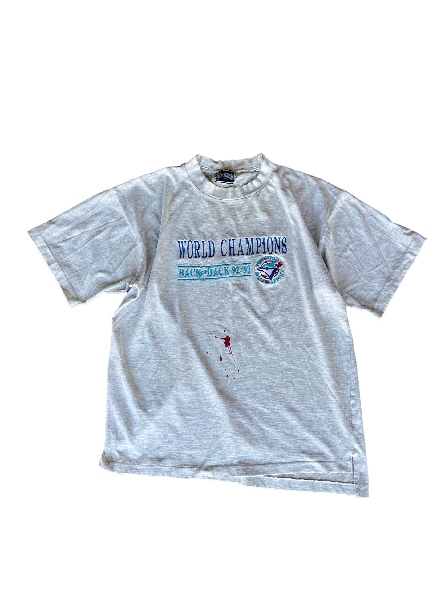 Vintage Softwear Athletics Blue Jays 1992-1993 World Champions Tee