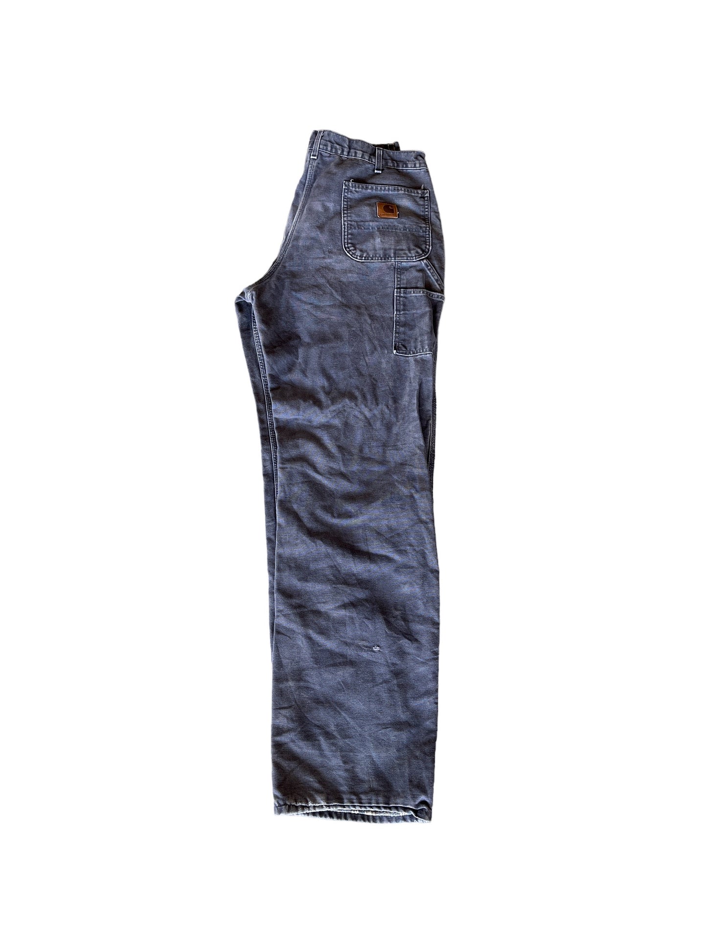 Vintage Carhartt Relaxed Pants Charcoal Grey - 36