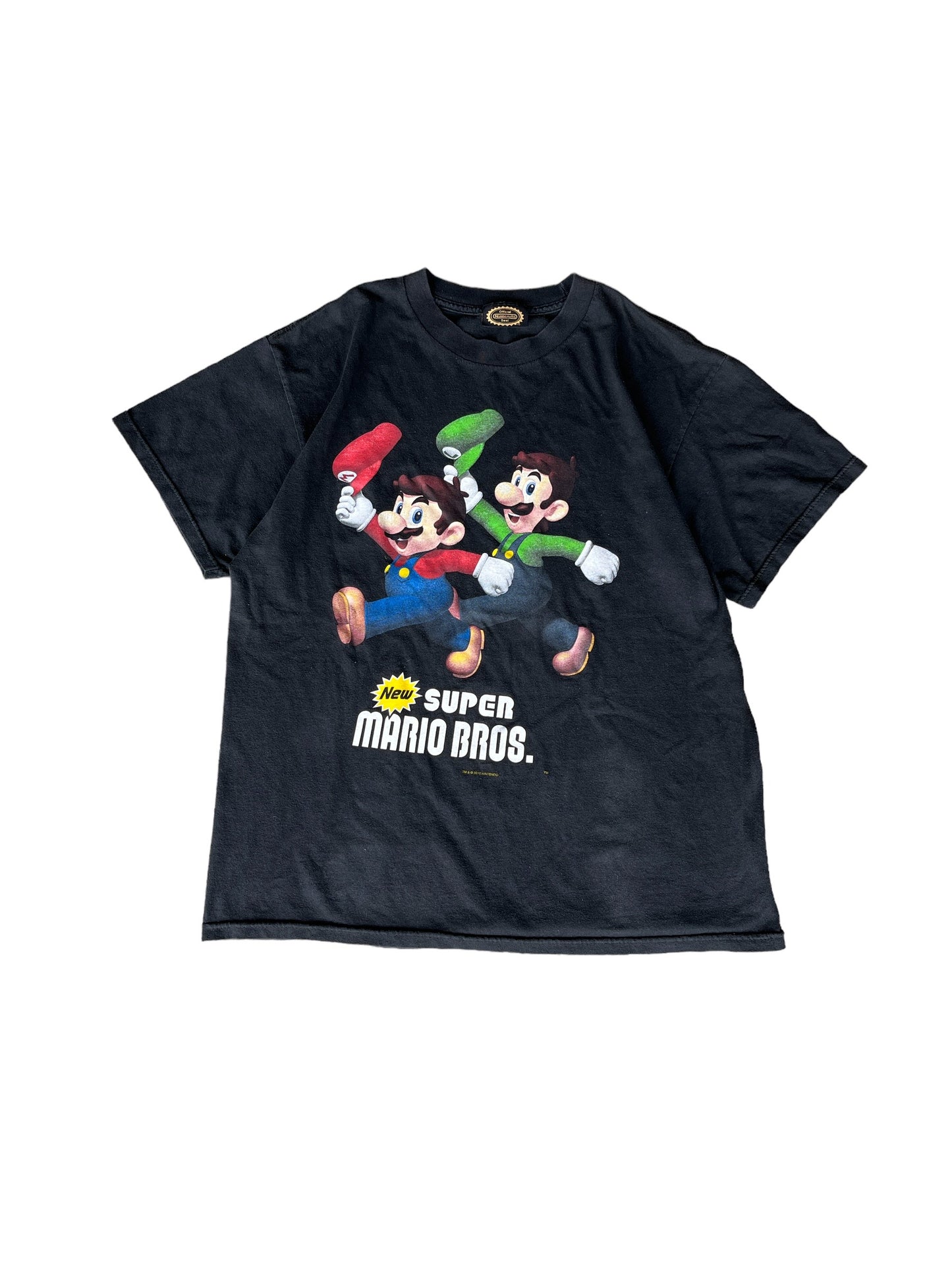 Vintage Y2k Official Nintendo Seal Super Mario Bros Tee