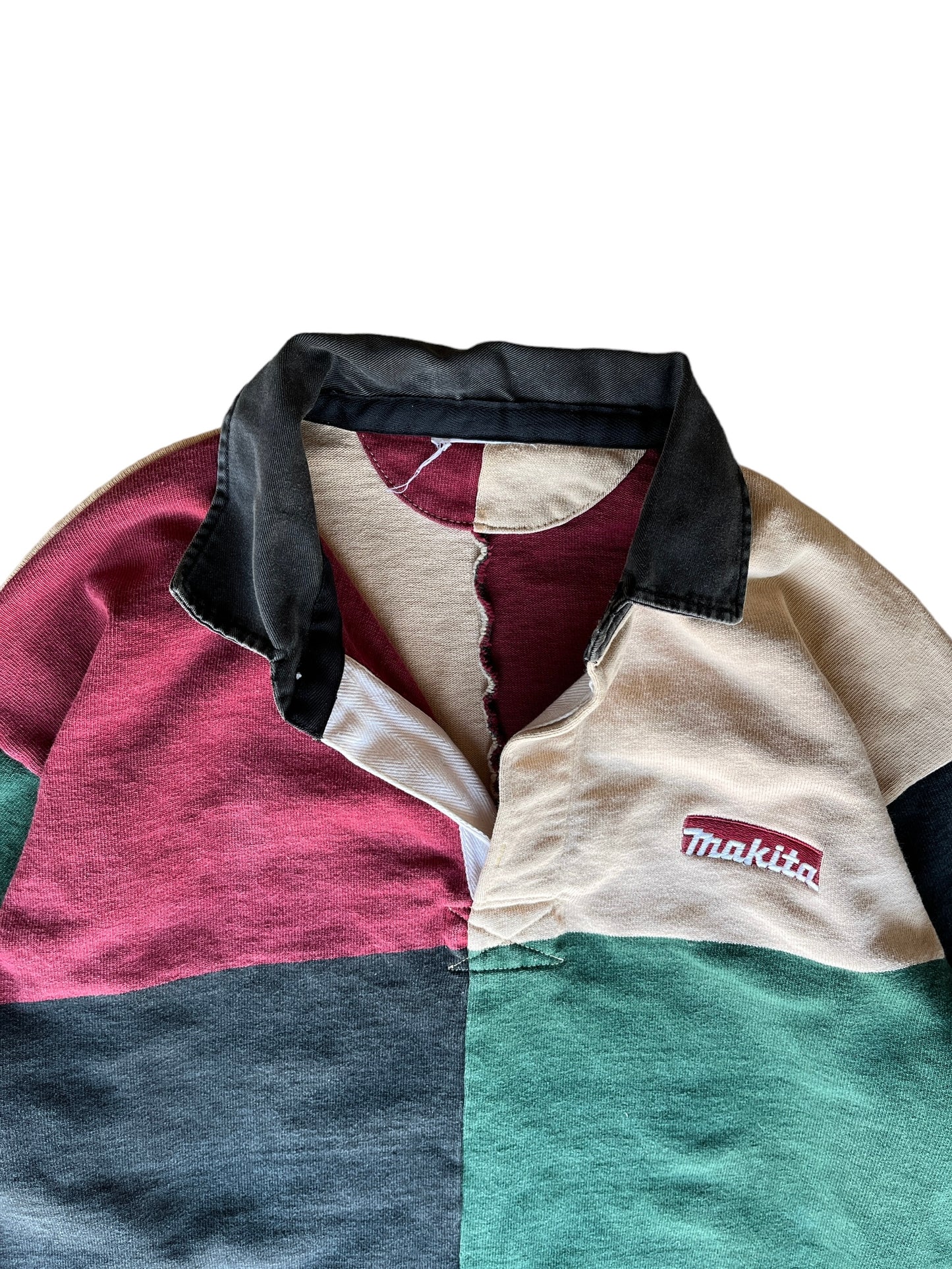 Vintage Heavyweight Makita  Collared Sweater