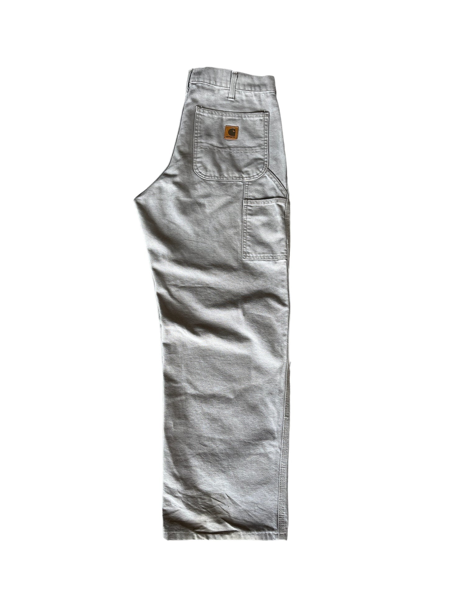 Vintage Carharrt Relaxed Pants Light Grey - 34