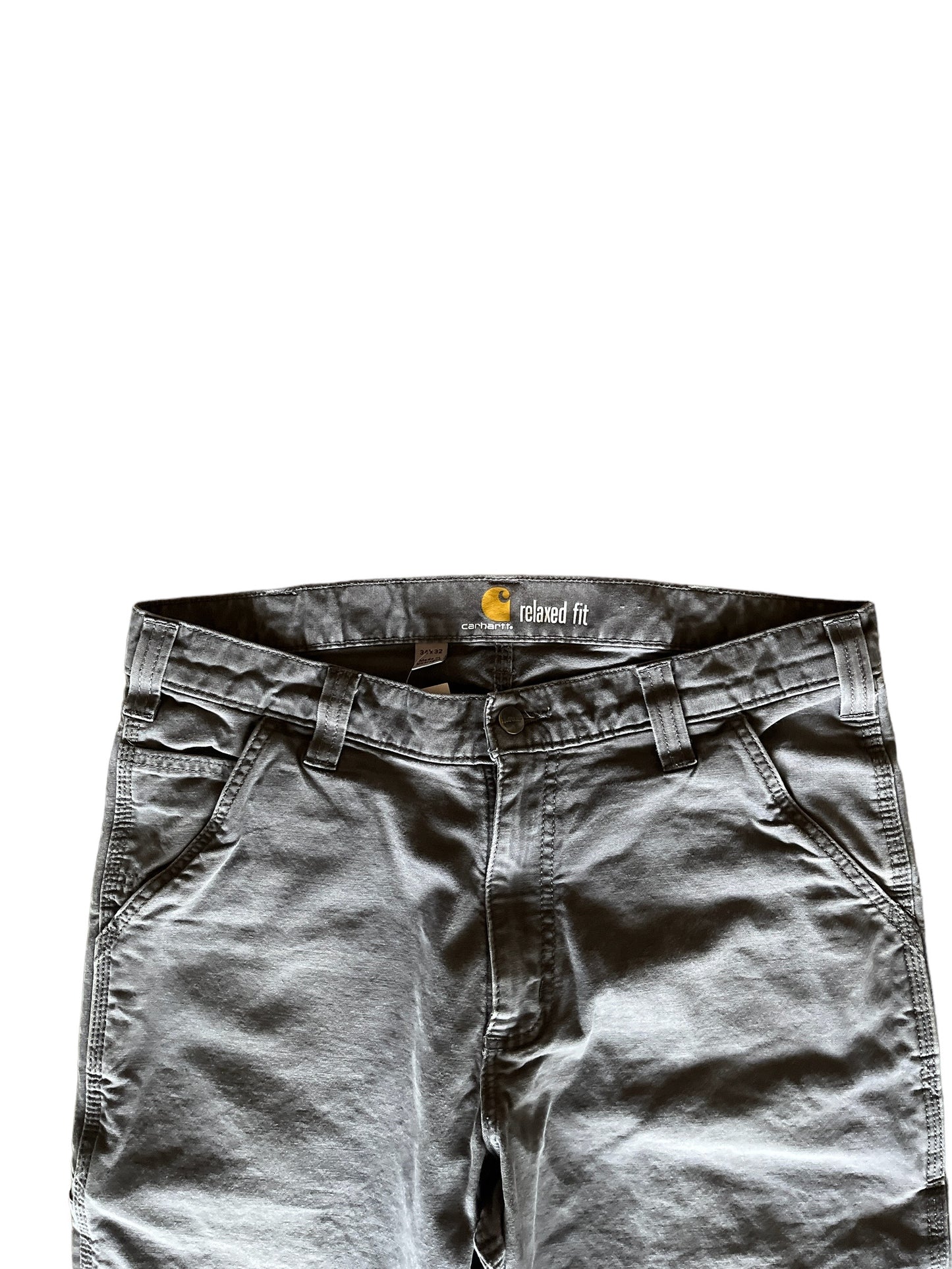 Vintage Carhartt Relaxed Pants Dark Grey - 34