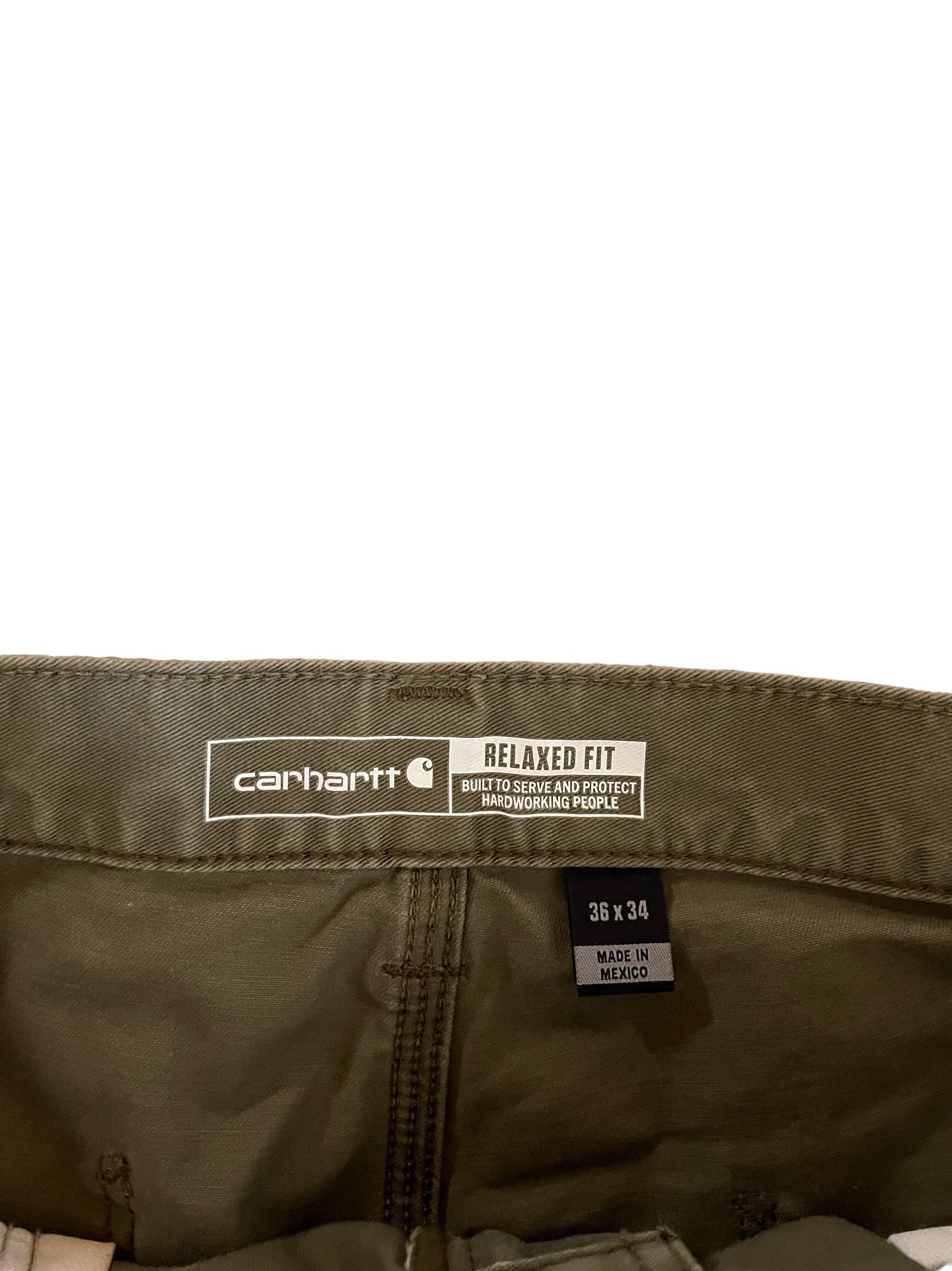 Vintage Carharrt Relaxed Pants Green - 36