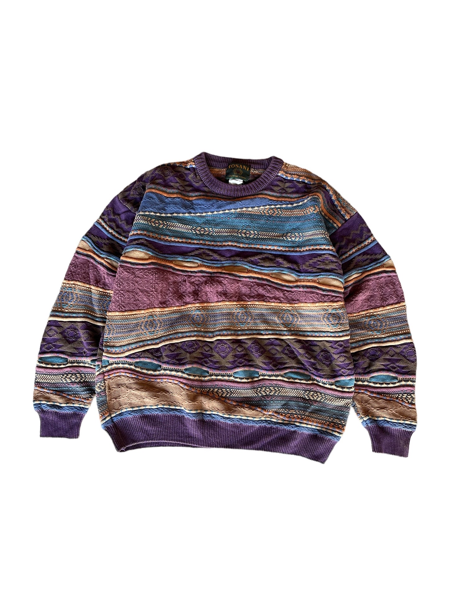 Vintage Tosani 3D Knit Sweater