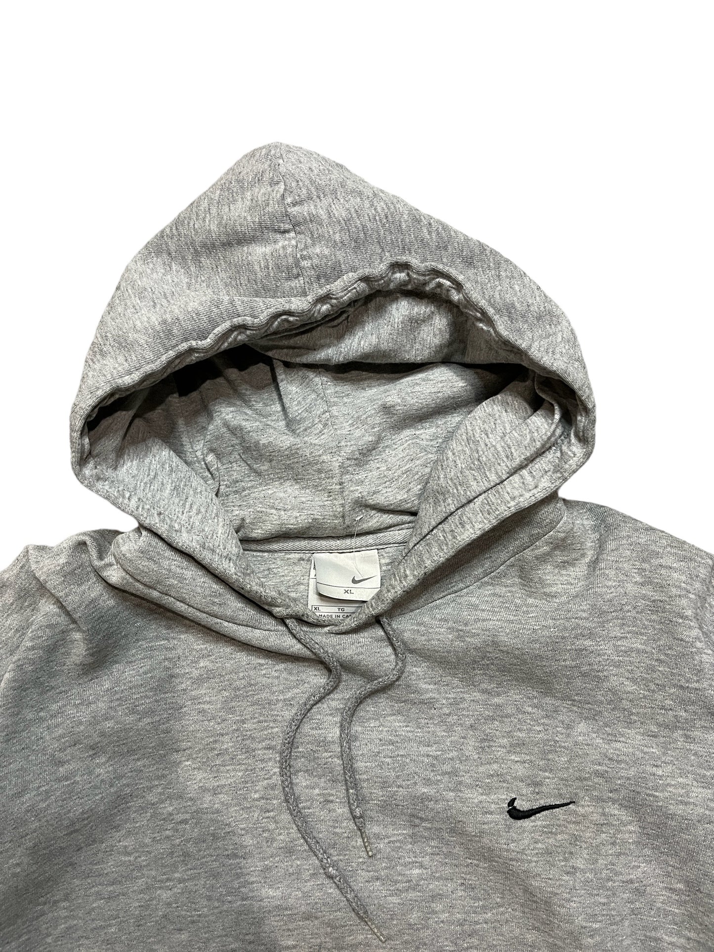 Vintage Nike Hoodie Grey