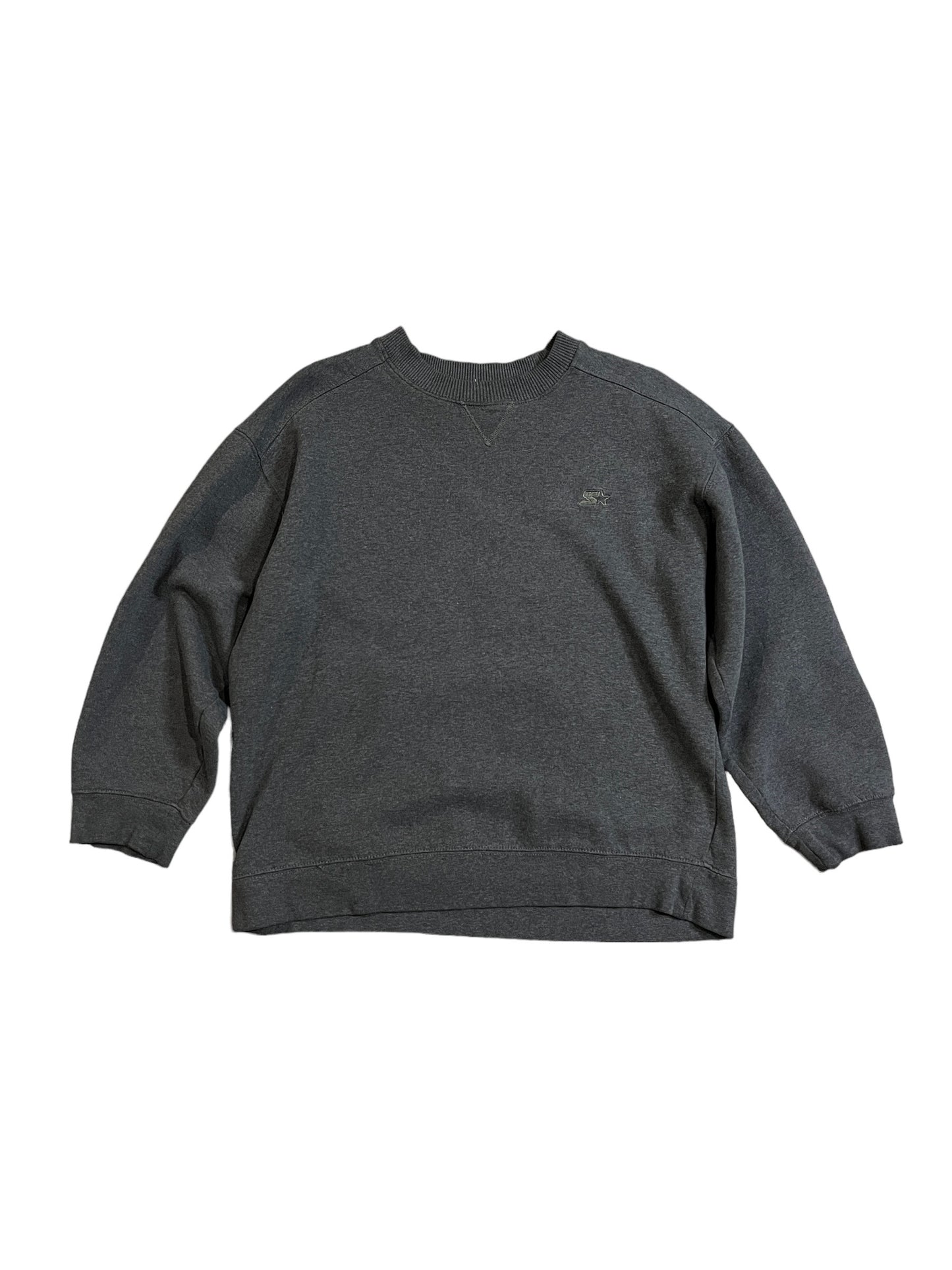 Vintage Starter Sweater Grey