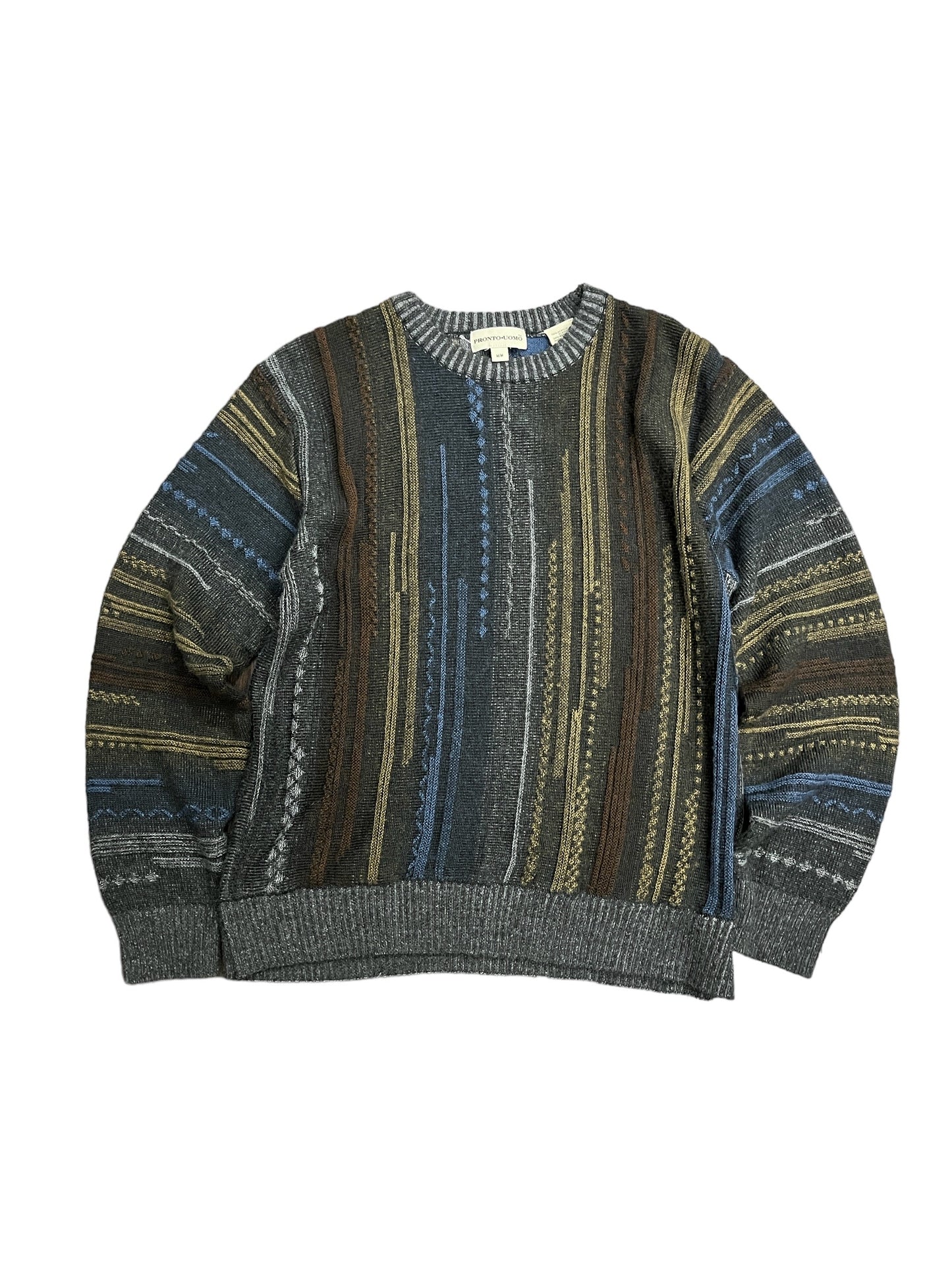 Vintage "Pronto Uomo" Knit Sweater