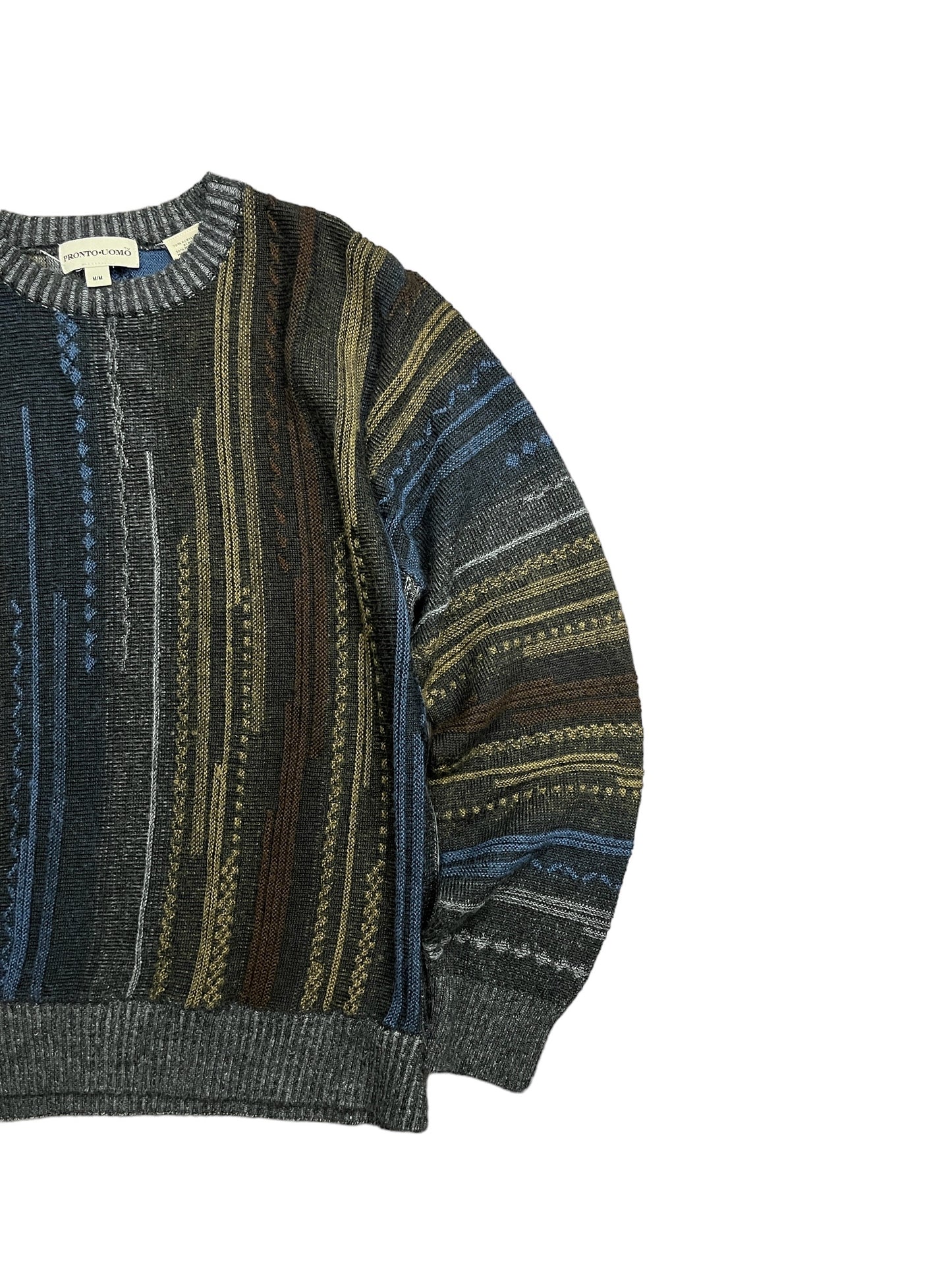 Vintage "Pronto Uomo" Knit Sweater