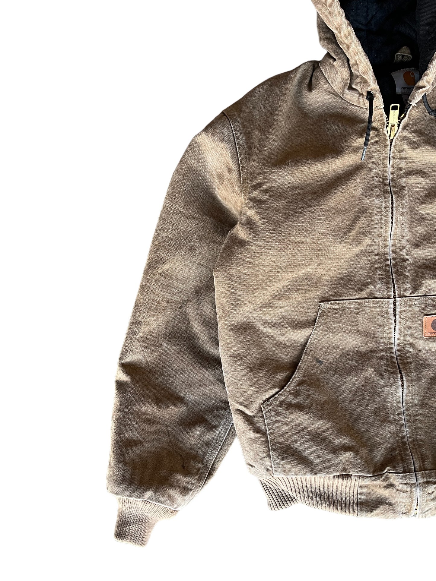 Vintage Carhartt Quilt Lined Hood Jacket