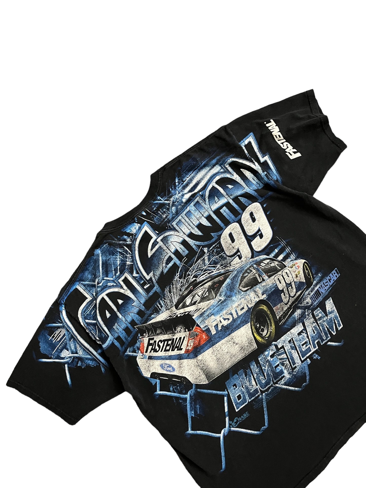 Vintage Nascar Carl Edwards Fastenal AOP Tee