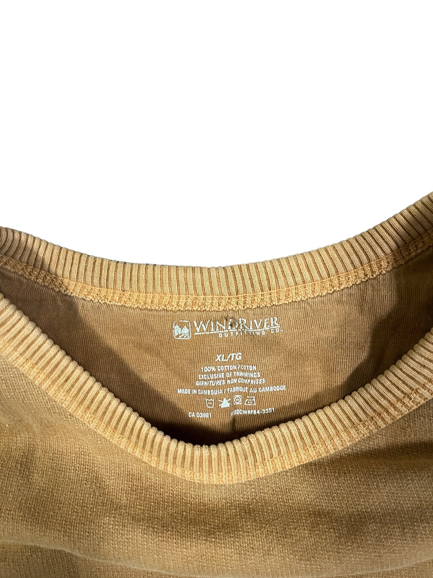 Vintage Windriver Sweater Mustard