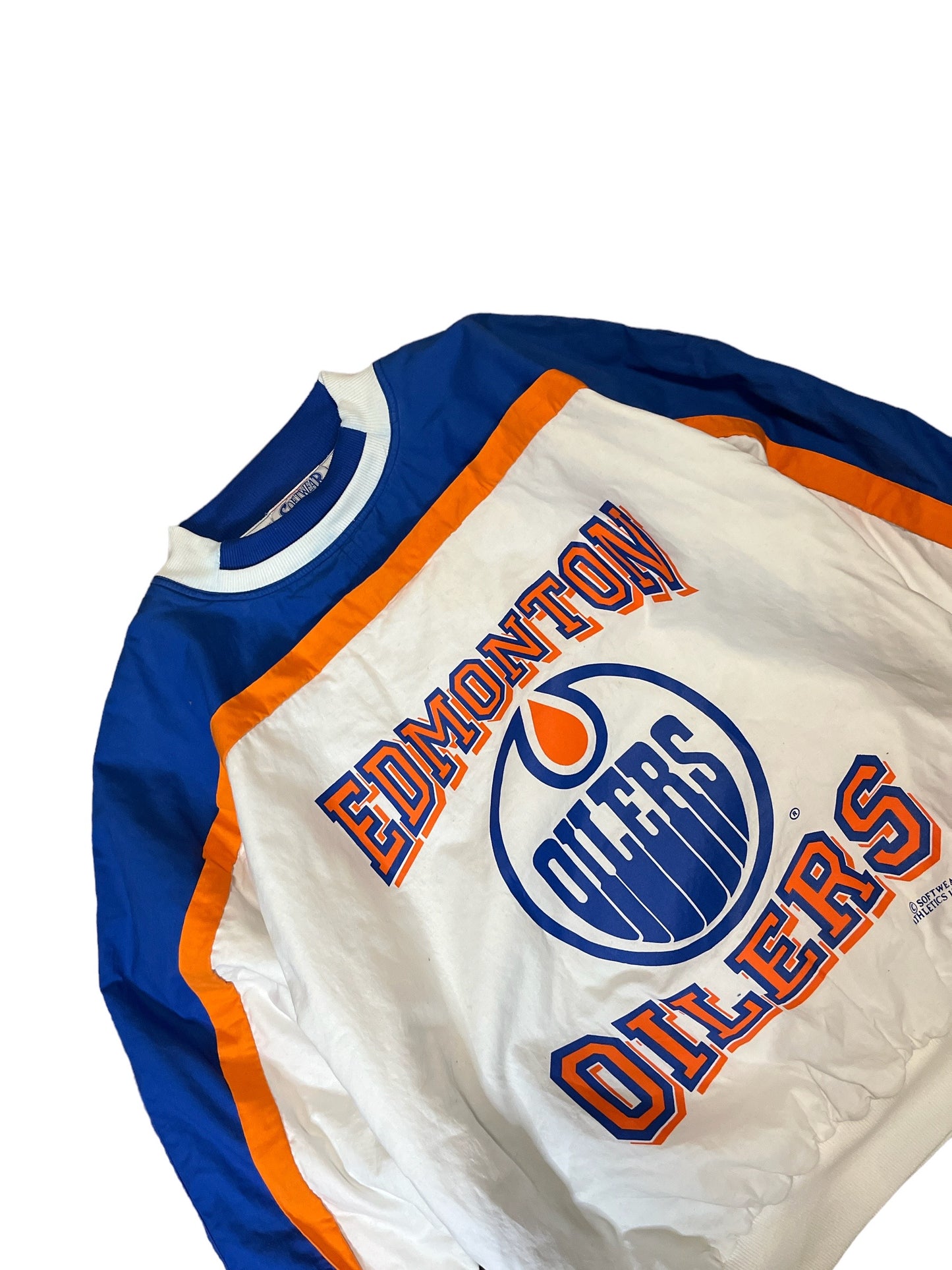 Vintage 90's Softwear Athletics Edmonton Oilers Sweater