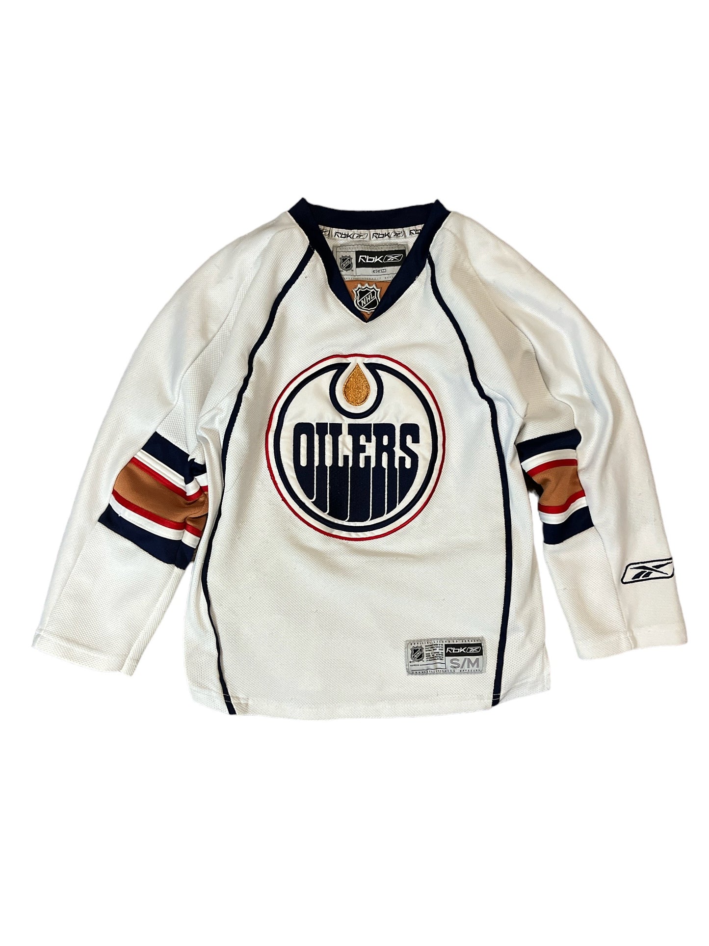 NHL CCM Reebok Edmonton Oilers Youth Jersey
