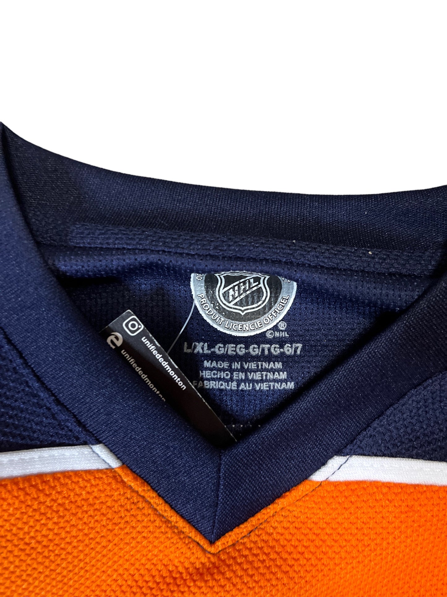 NHL Edmonton Oilers Youth Toddlers Jersey