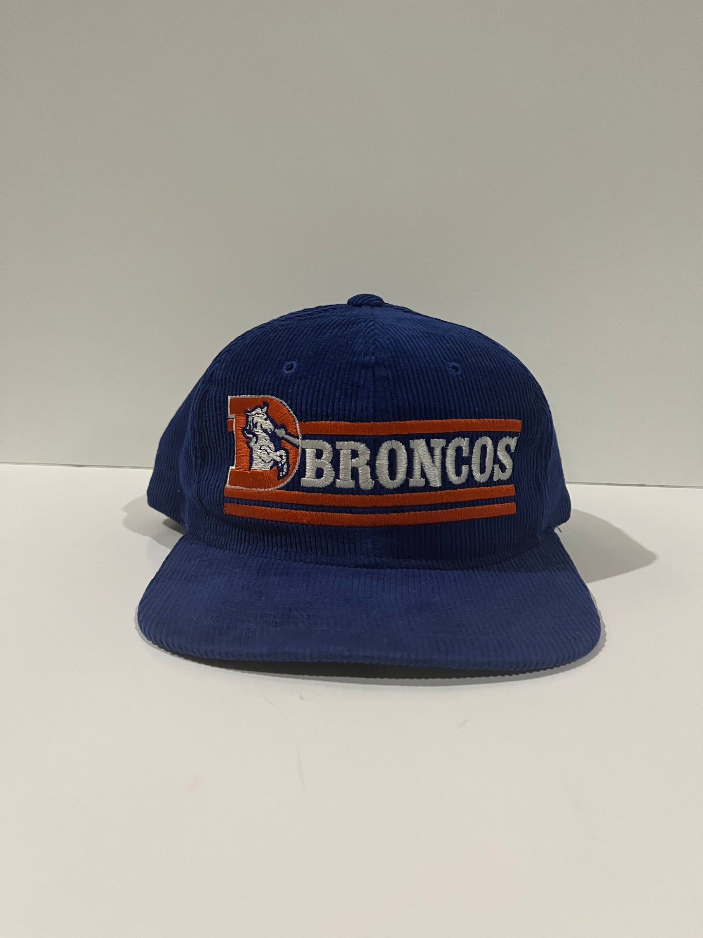 Vintage NFL The Classic Denver Broncos Corduroy Snapback